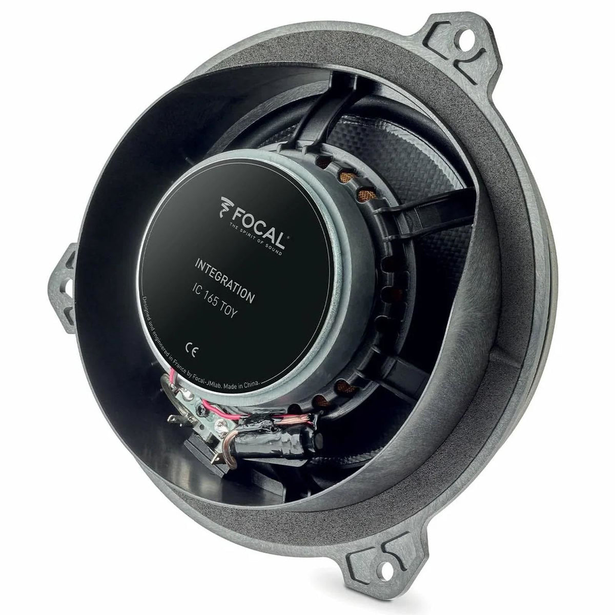 Focal IC TOY 165 6.5" 240 Watts 2-Way Coaxial Rear Car Door Speakers For Toyota Yaris GR 2020 Onwards