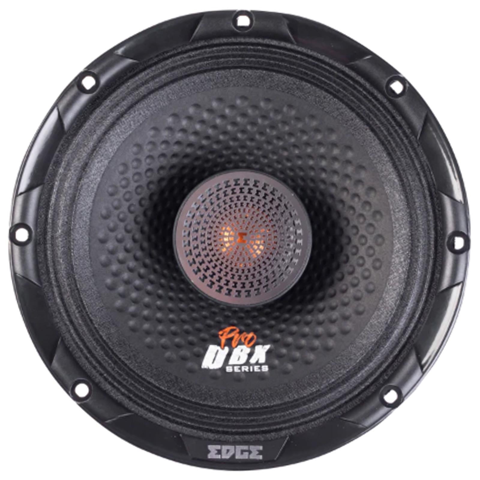Edge EDBXPRO6X-E4 - 6" 600 Watts 2-Way Coaxial Front Rear Car Door Speakers