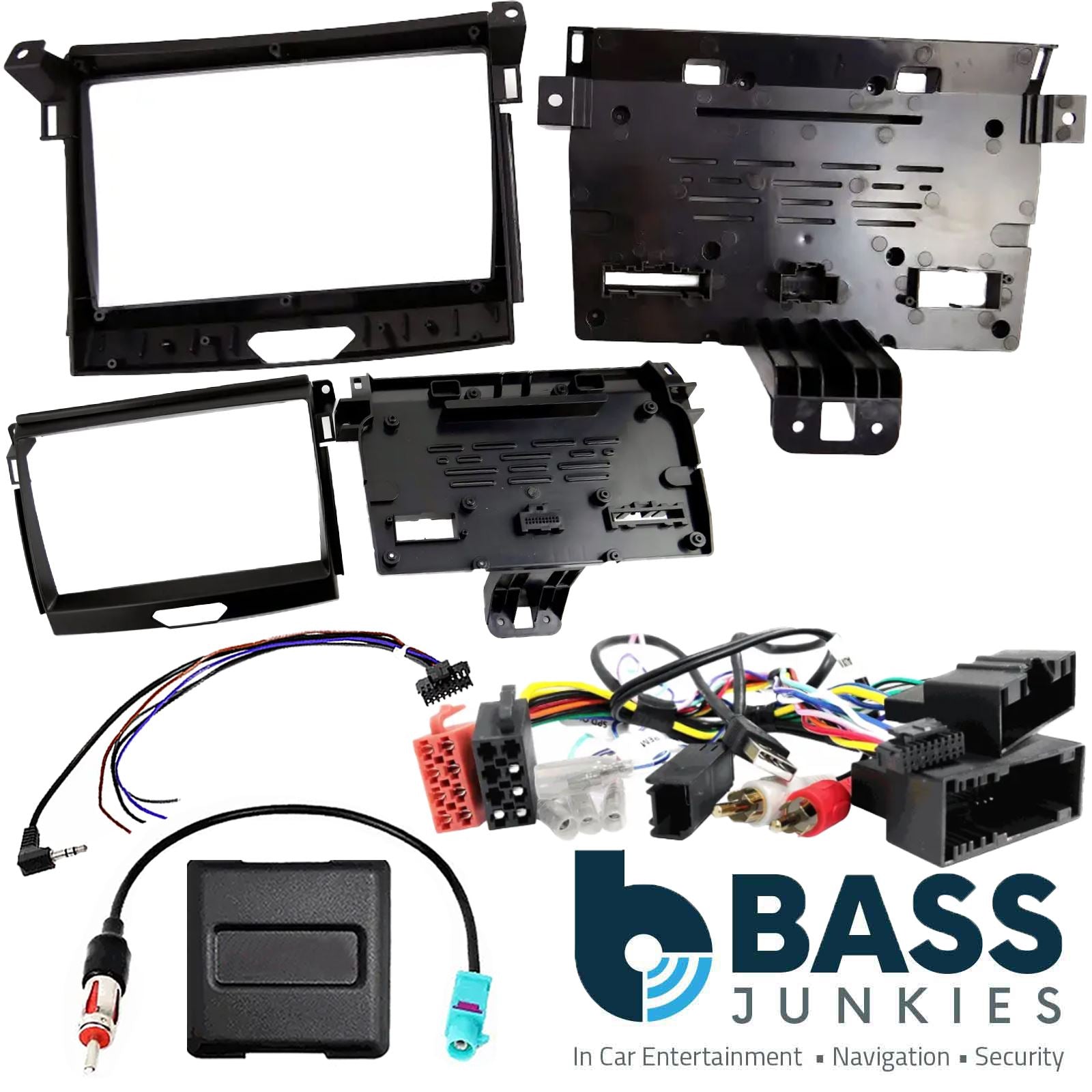 Kenwood 9" CarPlay Android Car Stereo Fascia Kit For Ford Ranger 2015 Onwards