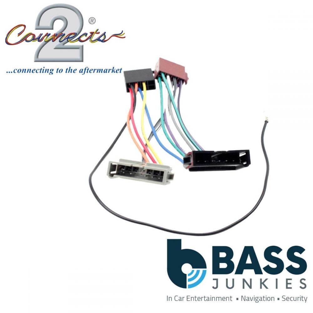 Connects2 CT20JP01 - Jeep Varied ( OLD 14 pin Connector ) Car Stereo ISO Wiring Harness Adaptor Lead