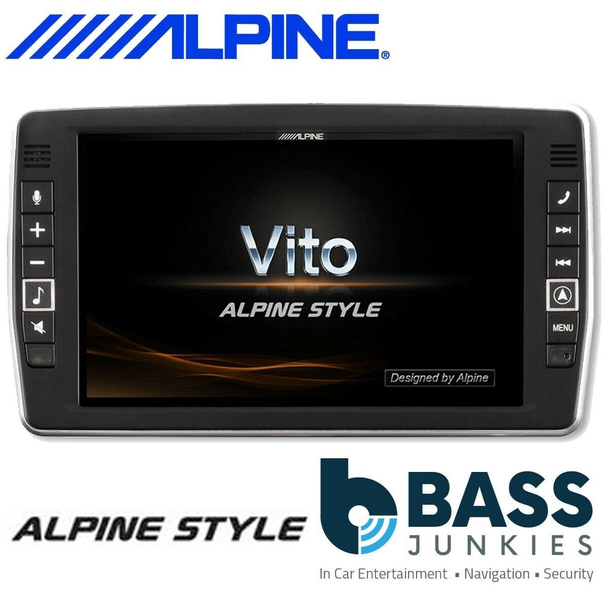 9" Alpine Style Navigation System for Mercedes Benz Vito 447