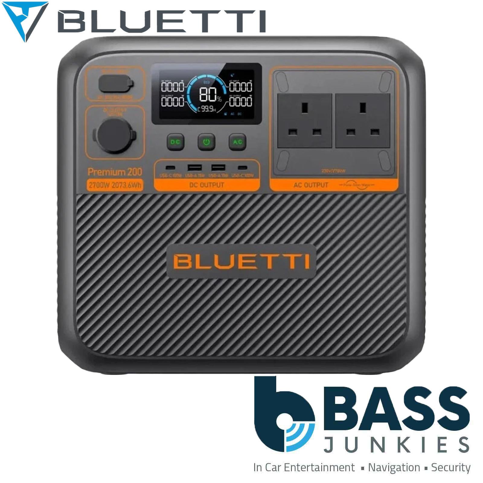 BLUETTI 200 V2 - 2073Wh 2700w Portable Battery Power Station