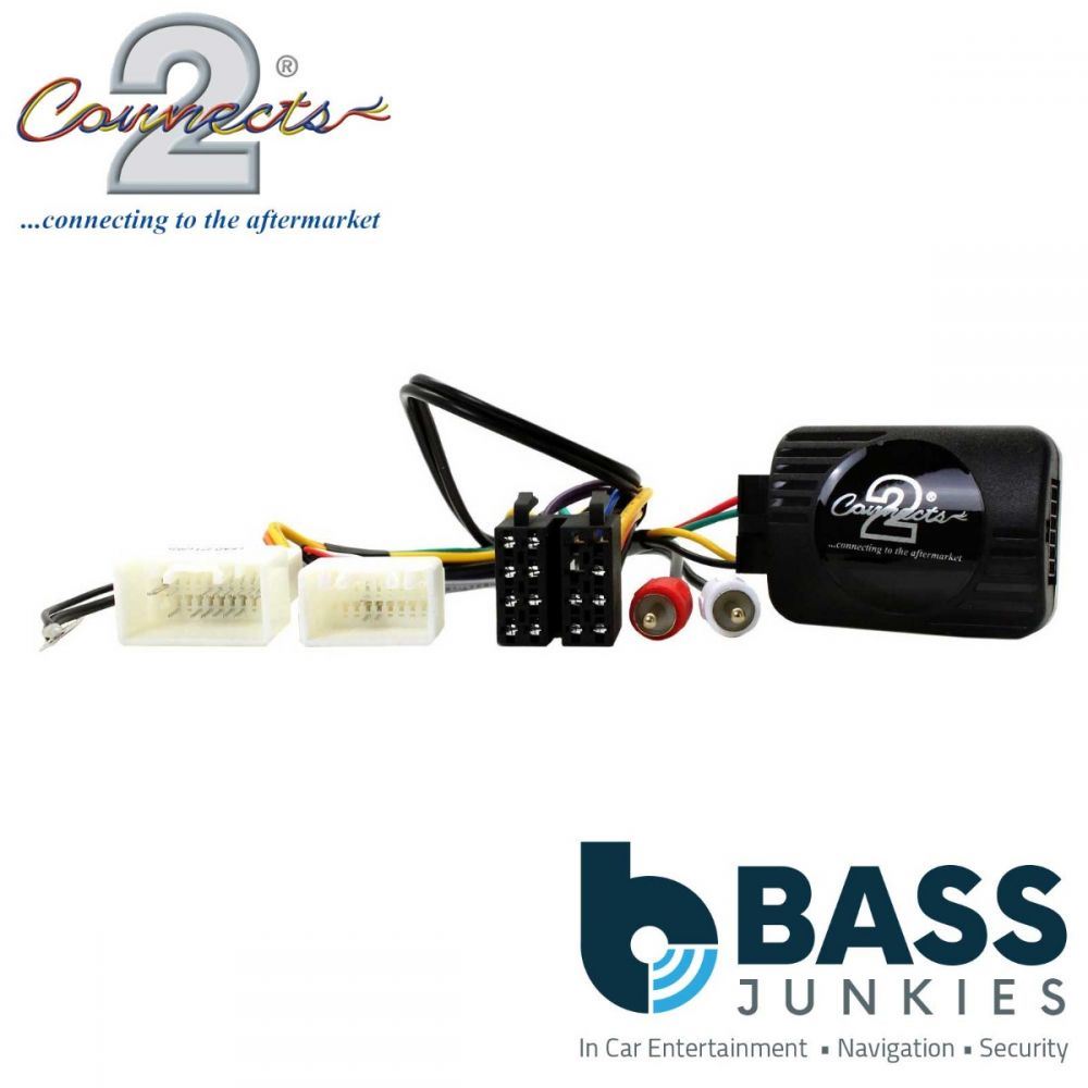 Connects2 CTSMT003.2 Mitsubishi ASX Lancer Outlander Pajero Shogun Outlander-Sport RVR Mirage L200 Triton Space-Star Attrage Car Stereo Radio Steering Wheel Interface Stalk Control