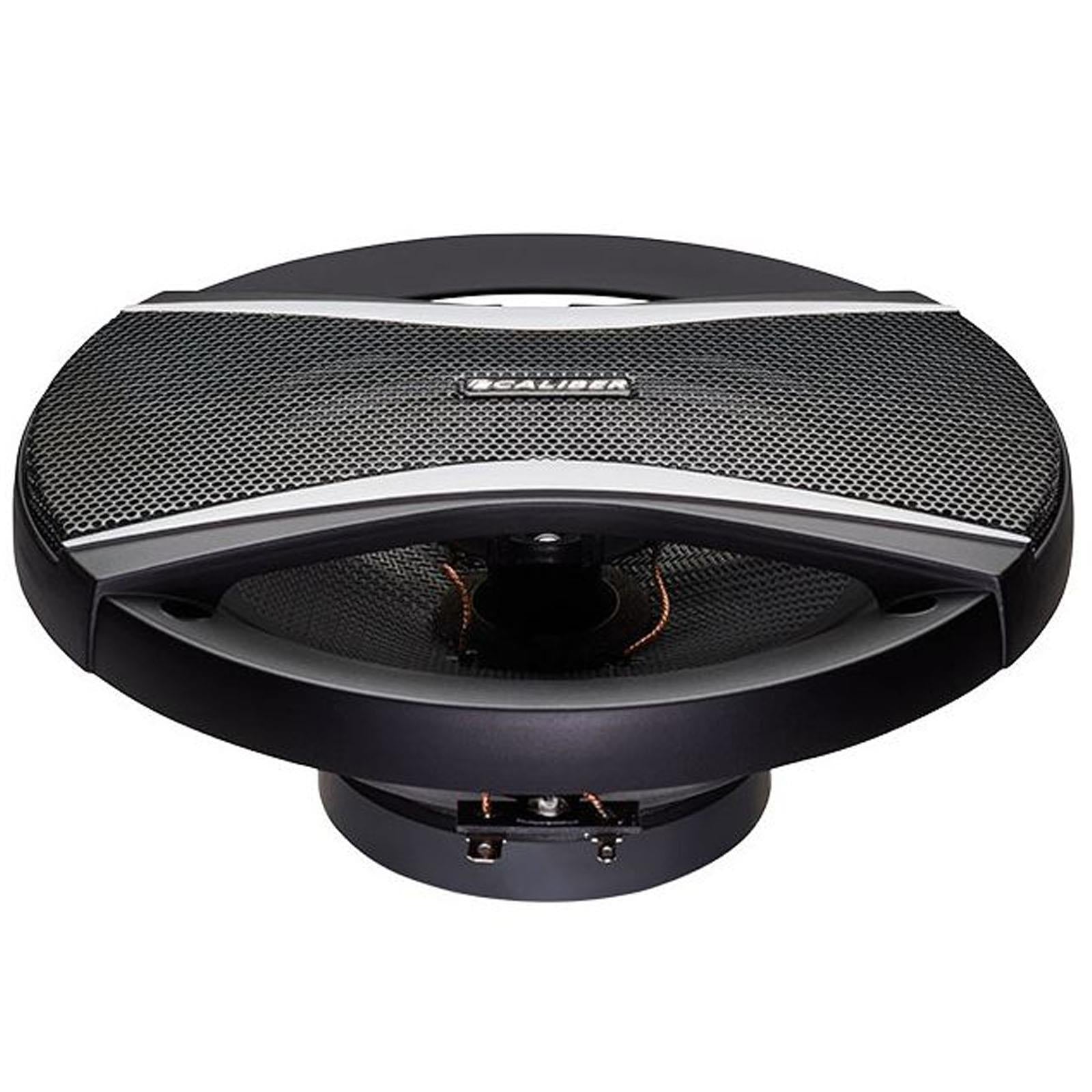 Caliber CDS6G - 6.5" 240 Watts 3-Way Coaxial Car Speakers with Grilles