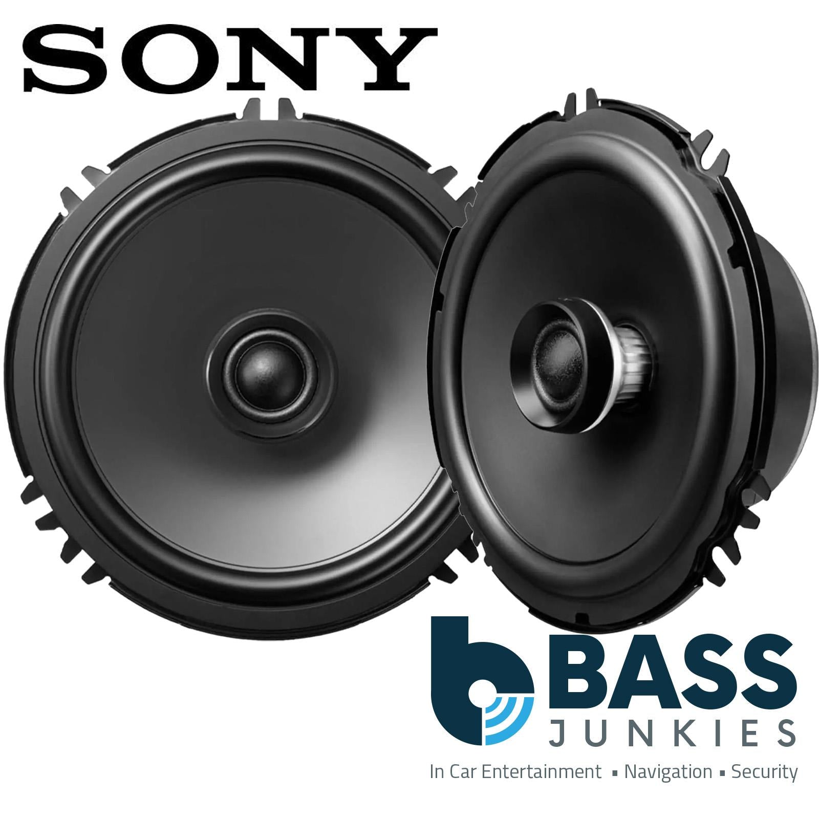 Sony XS-160GS - GS Series 500 Watts 6.5 Inch 2 Way Coaxial Car Door Sp