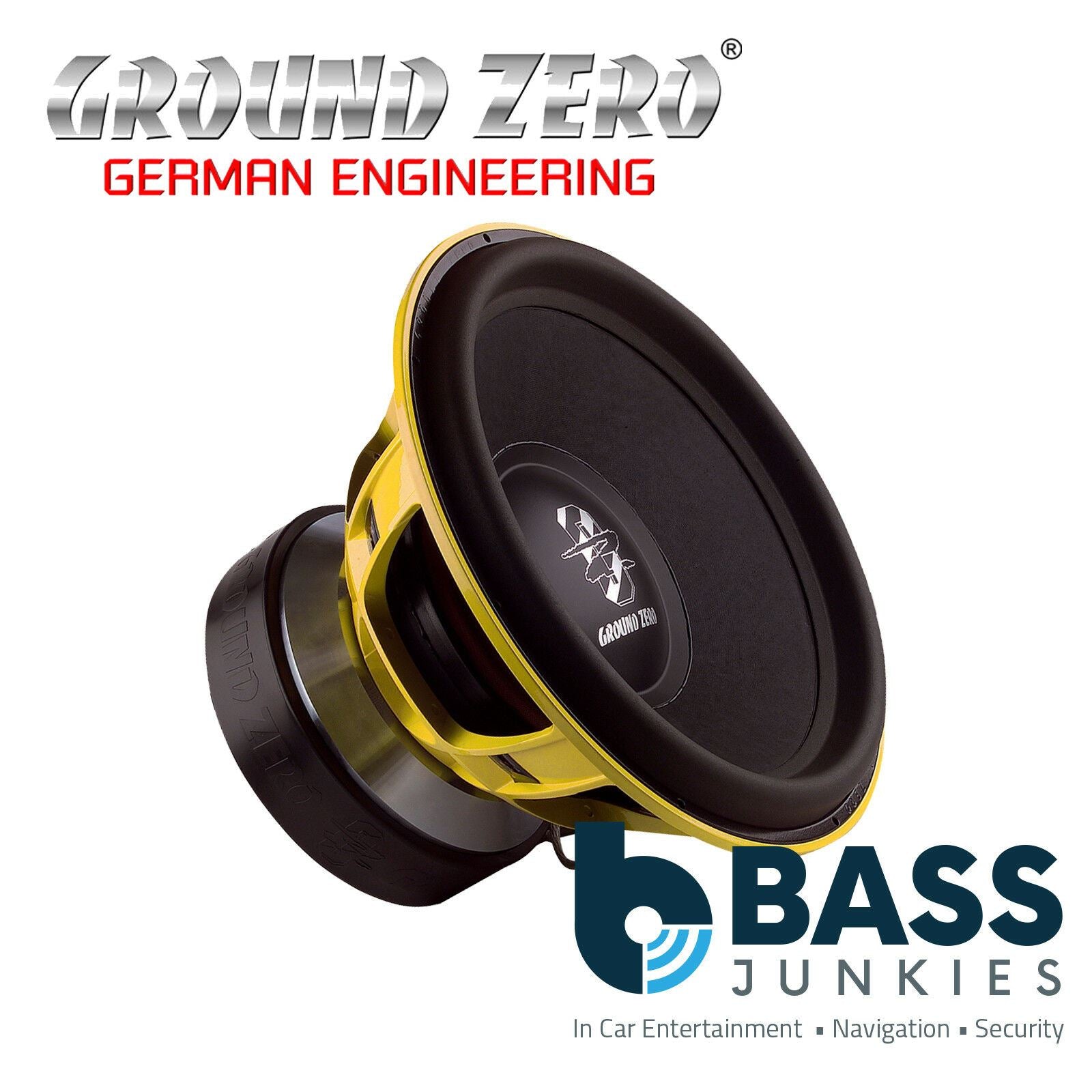Ground Zero GZPW 18SPL EXTREME - 18” Inch 46cm 15,000 Watts Dual 1-Ohm SPL Car Sub Subwoofer