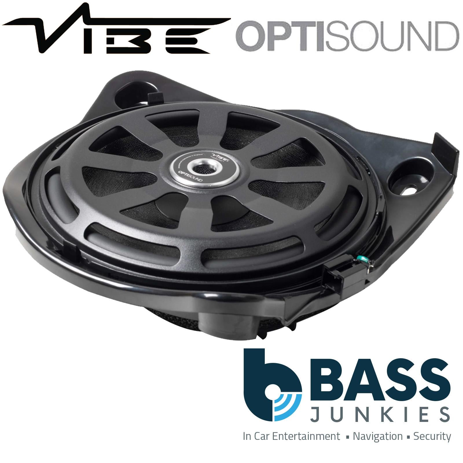 Vibe OPTISOUNDMERC8WR-V2 Mercedes C E S Class GLC 300 Watts Footwell Subwoofers