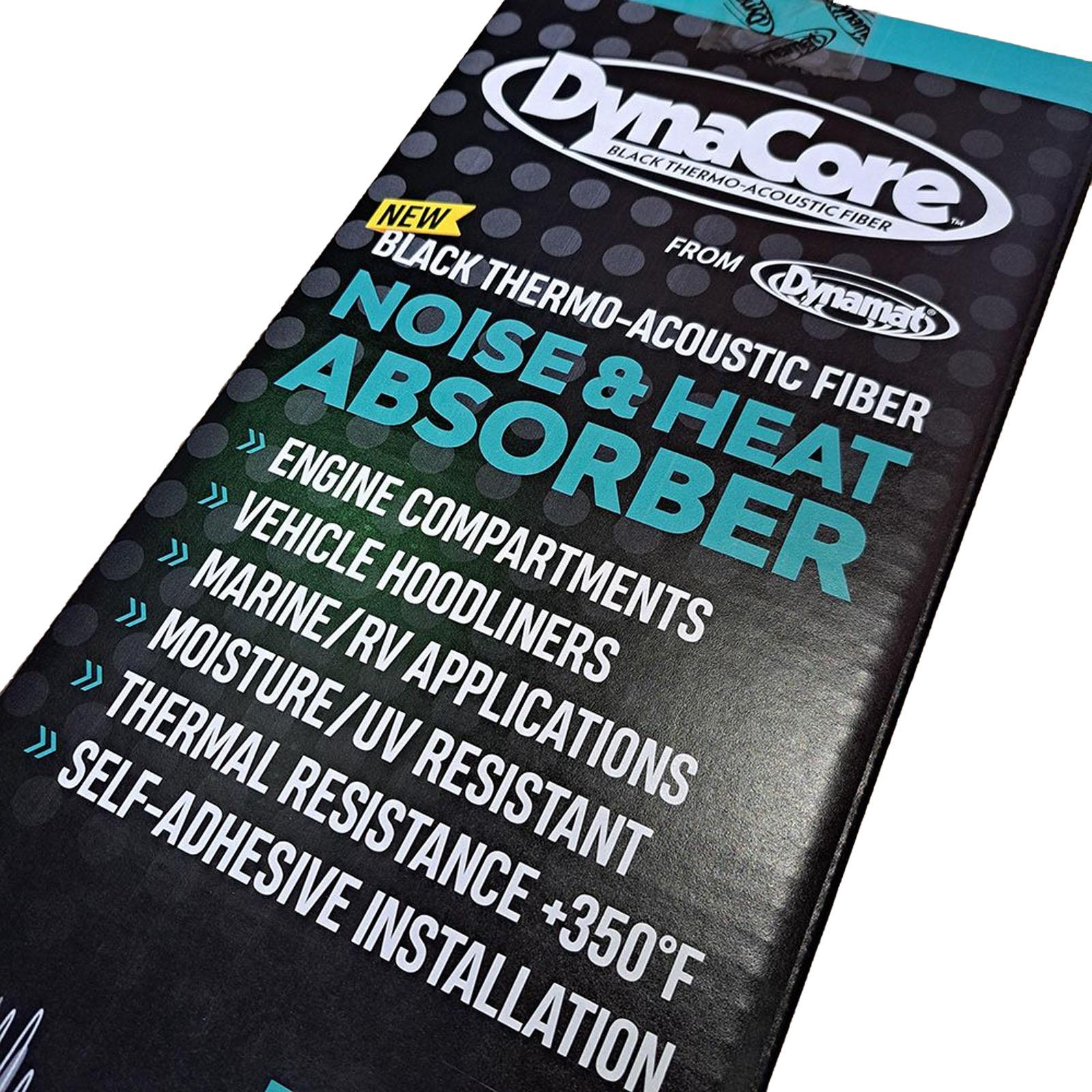 Dynamat DynaCore 1/2" Self-Adhesive Noise & Heat Absorbing Insulation Sheet 1.11m²