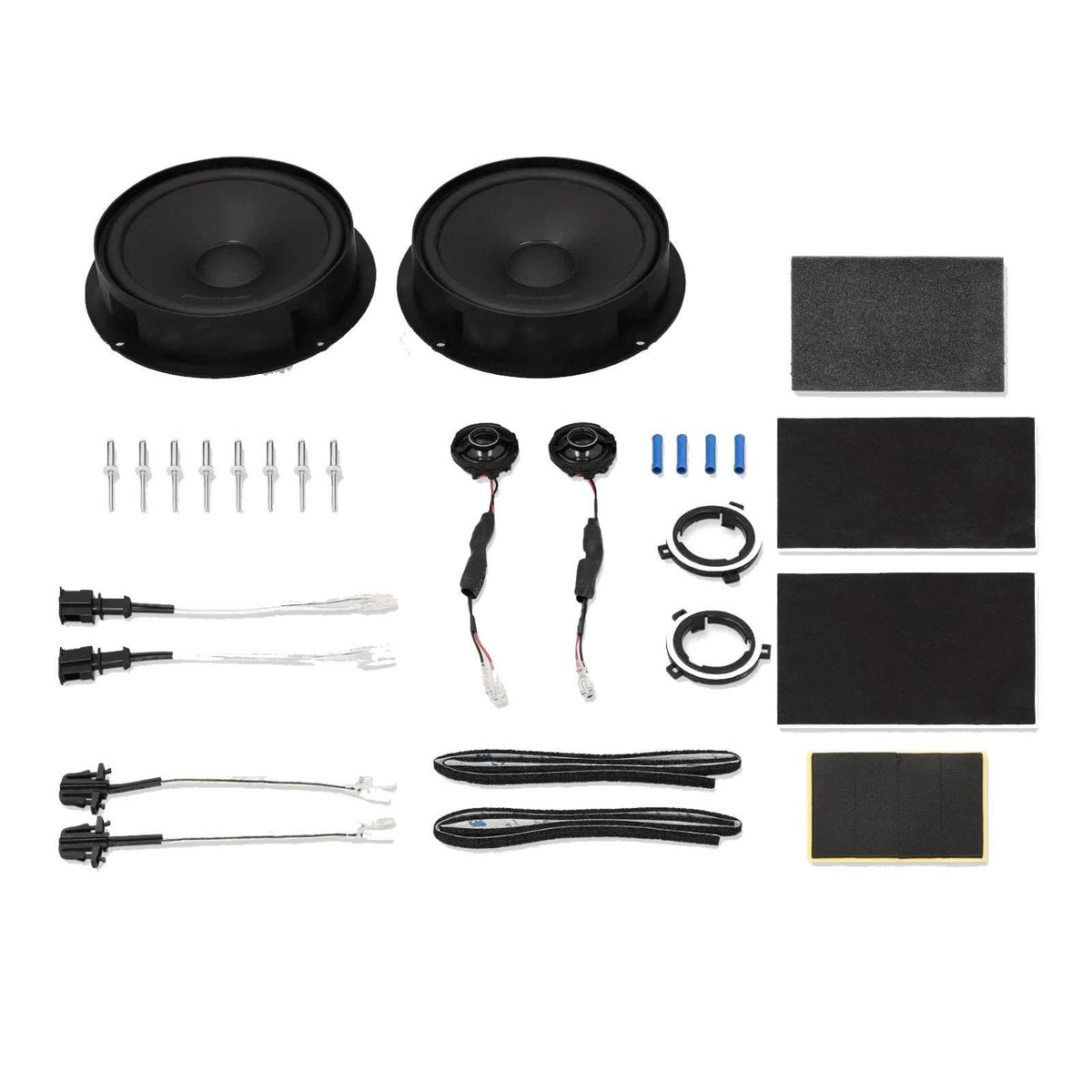 Pioneer 1400 Watts VW Golf MK6 2008-13 Pioneer Front Component and Rear Coaxial Speaker Upgrade Kit