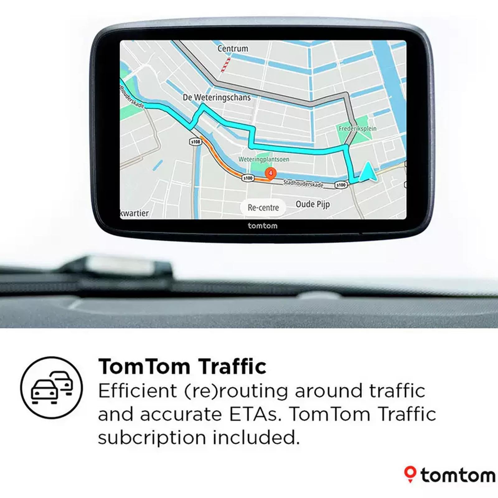 TomTom GO Superior 7" Car GPS Sat Nav Portable Touchscreen Navigation