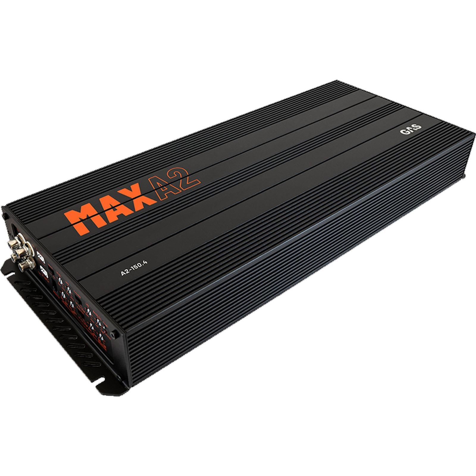 GAS MAX A2-150.4 - Max Series 230 Watts Max Bass Mono Car Amp Amplifier