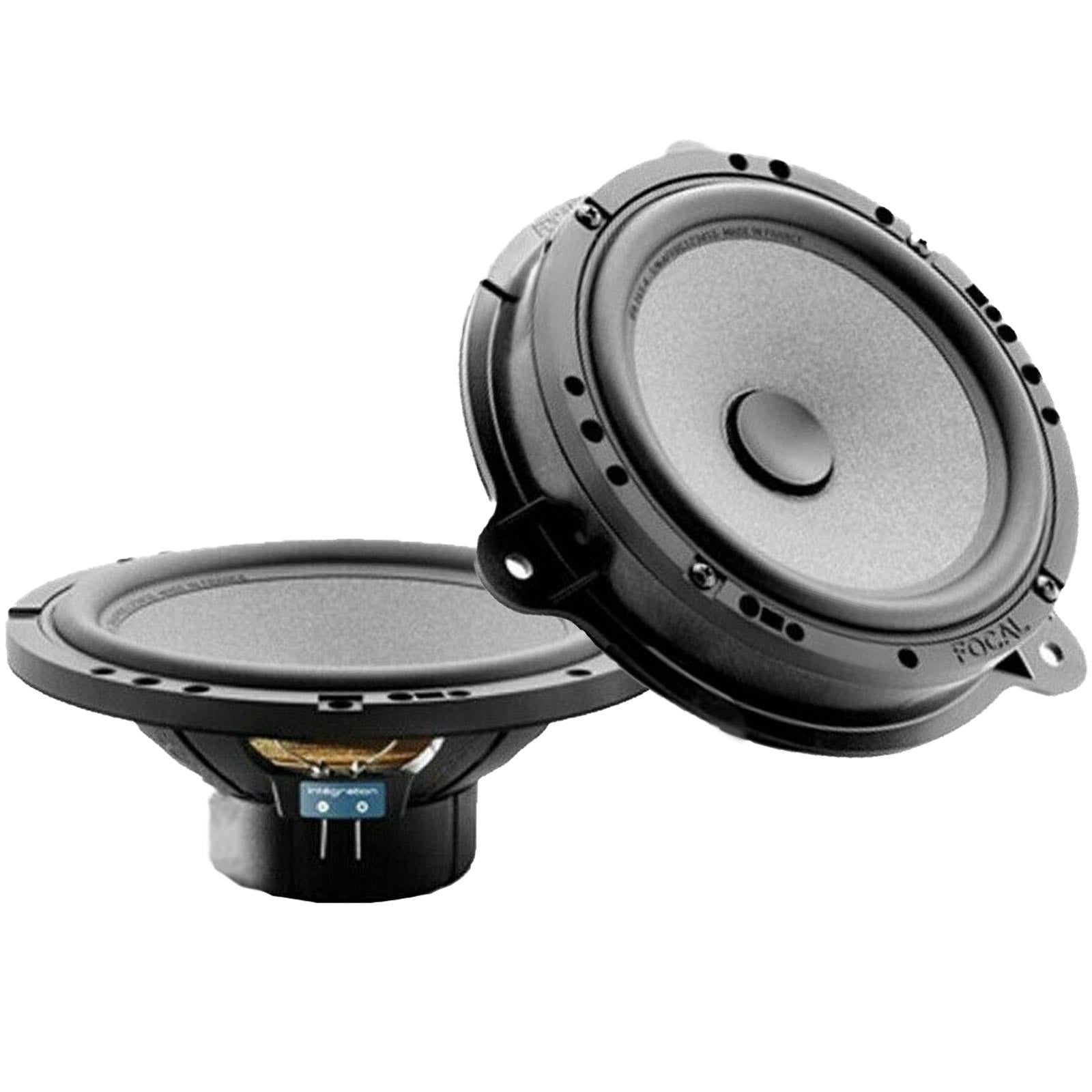 Focal 6.5" 240 Watts 2-Way Component Car Speaker Kit For Dacia Dokker 2012-20