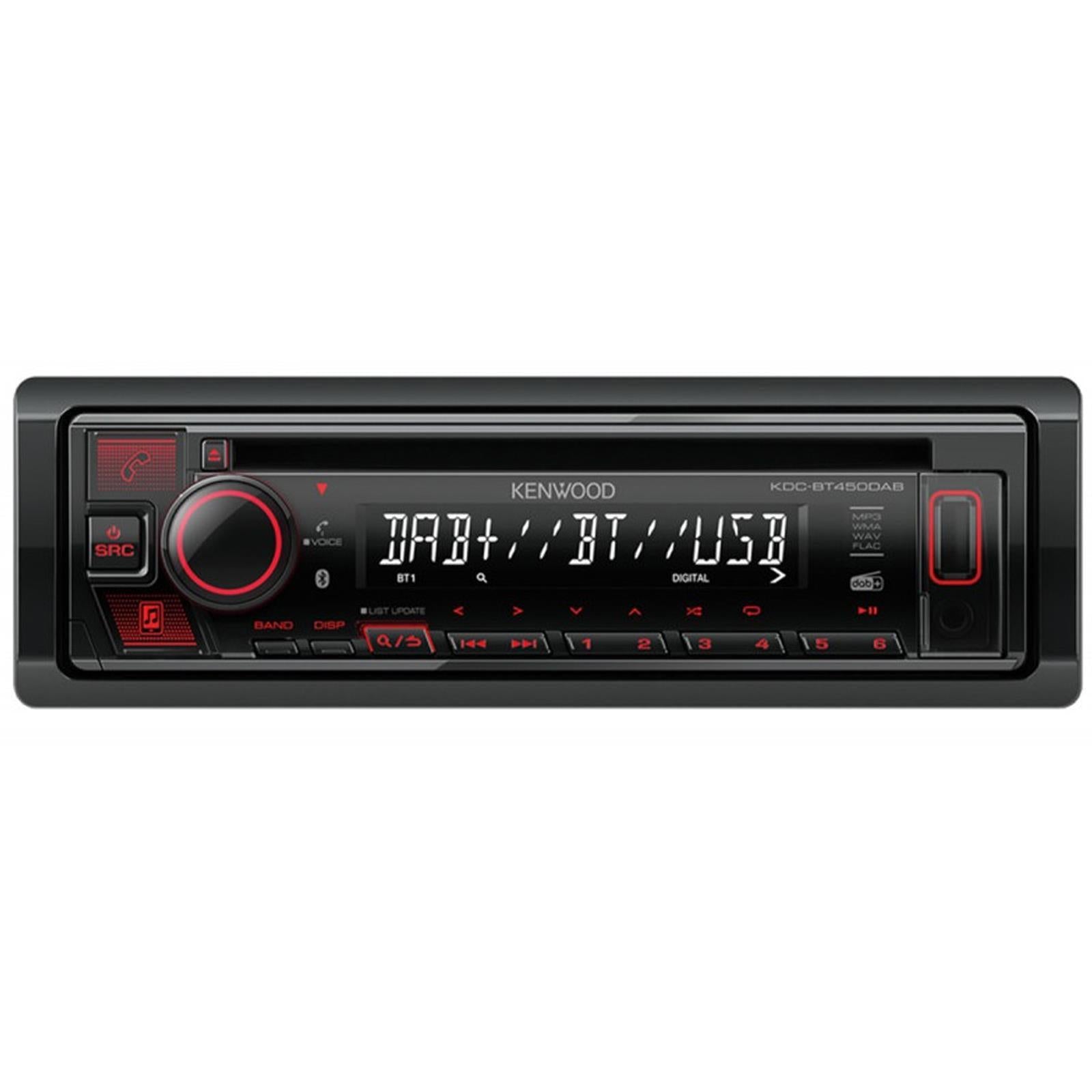 Kenwood KDC-BT450DAB Bluetooth DAB+ Android CD MP3 USB Car Stereo & Aerial