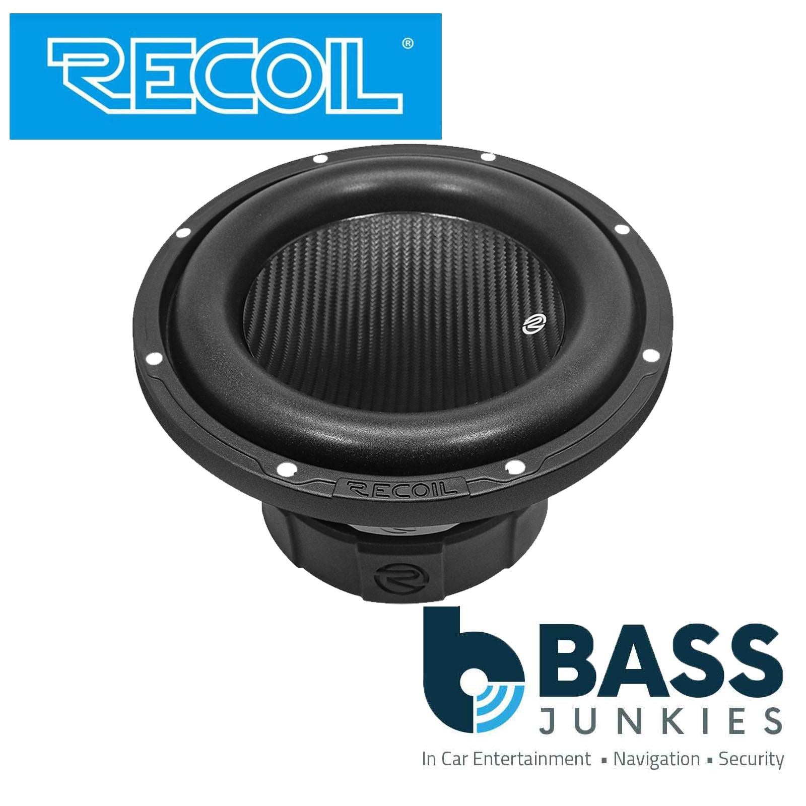 RECOIL PW65D4 - 400 Watts 6.5" 17cm Echo Pro Series Dual 4 Ohm Car Subwoofer