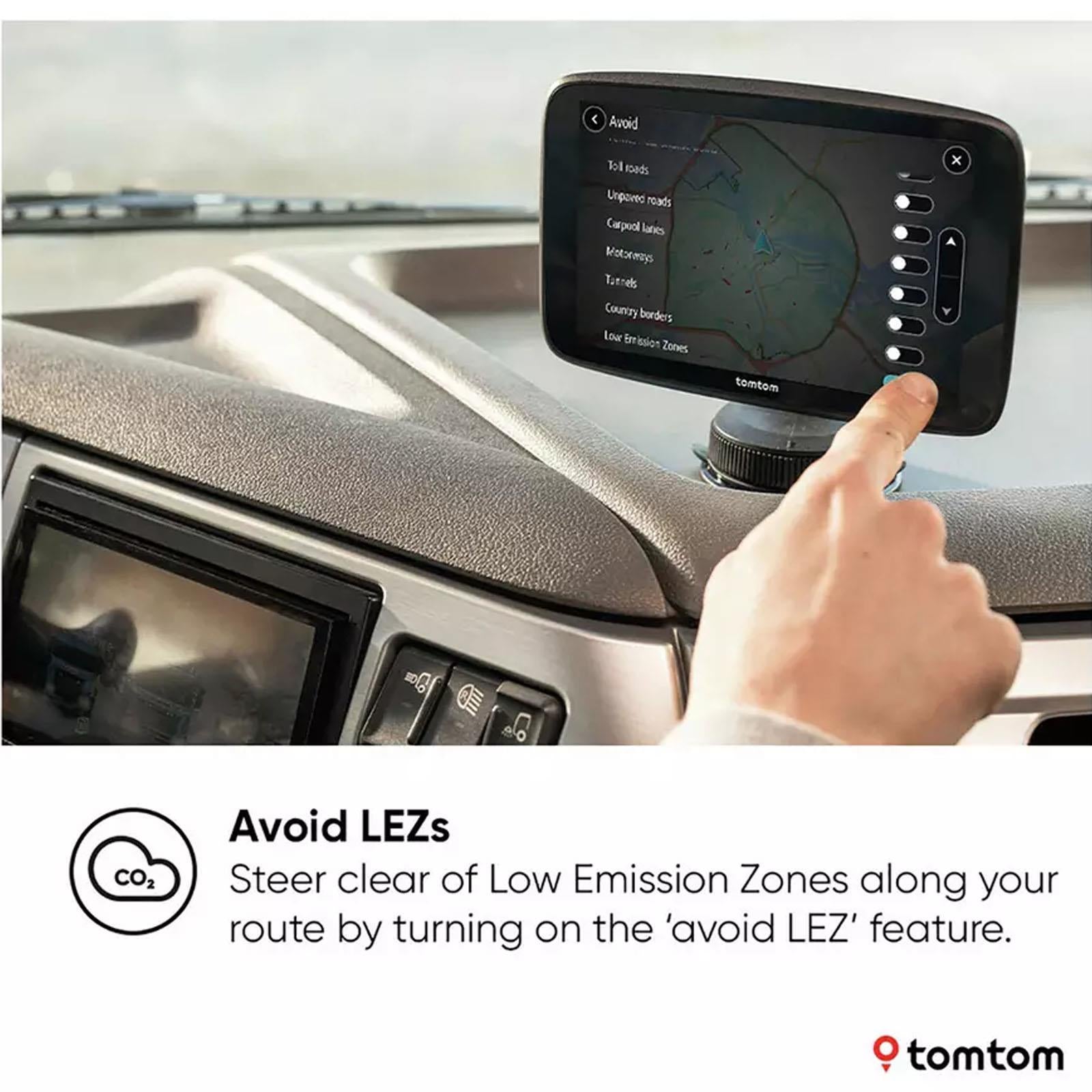 TomTom GO Expert Plus 6" HGV Truck GPS Sat Nav Portable Navigation Europe WiFi