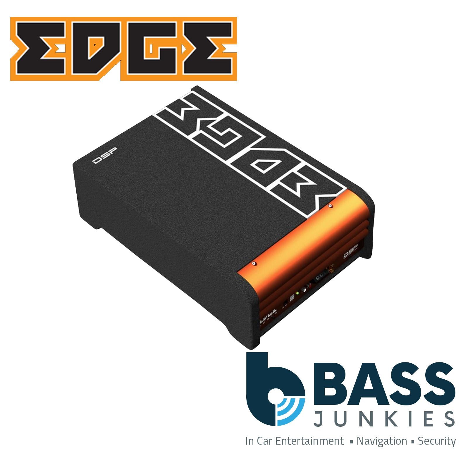 EDGE EDS10ADSP-E4 - 900 Watts Shallow Underseat Active Car Bass Box With DSP