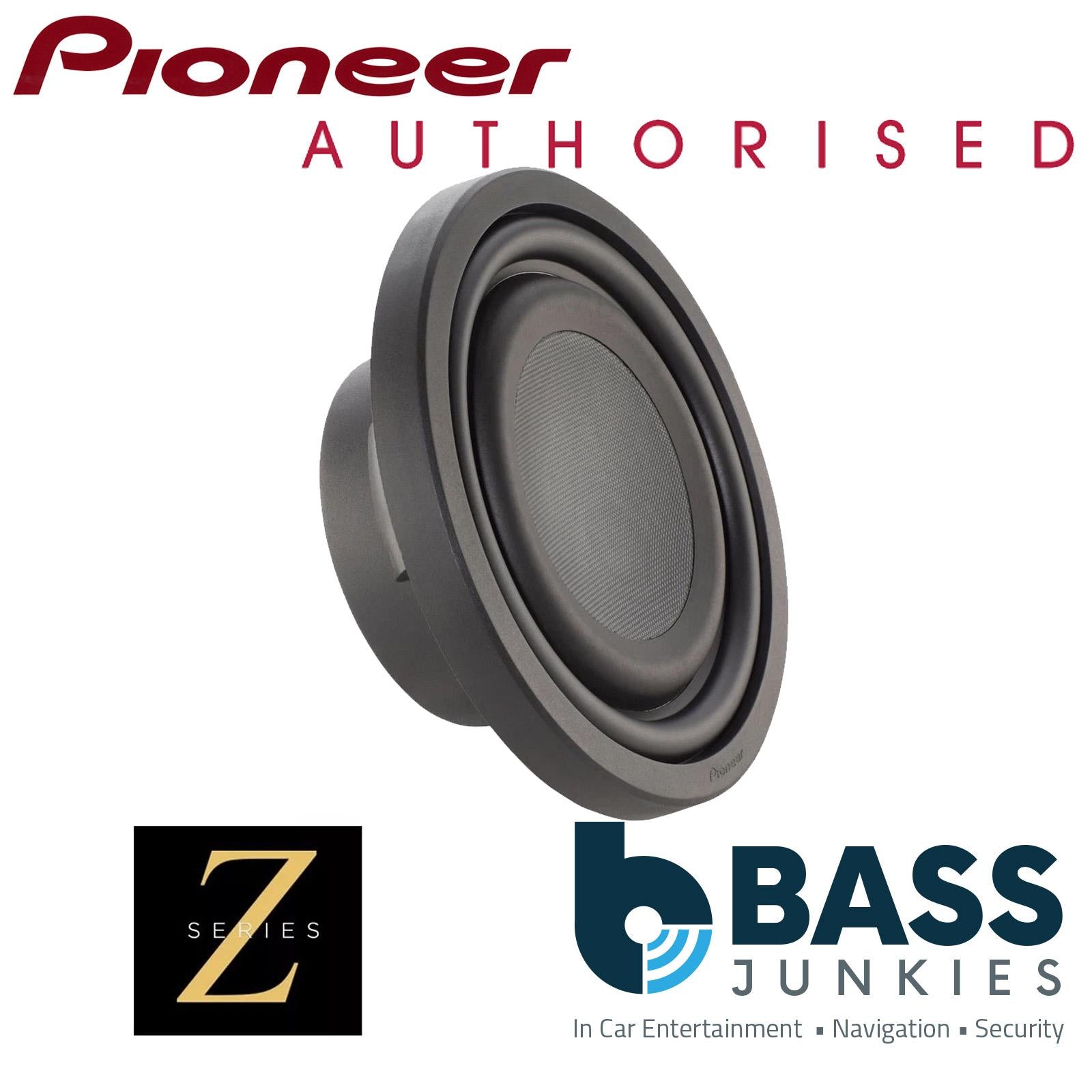 Pioneer TS-Z10LS2 -  1300 Watts 10” 25cm Single 2 Ohm Shallow Car Sub Subwoofer