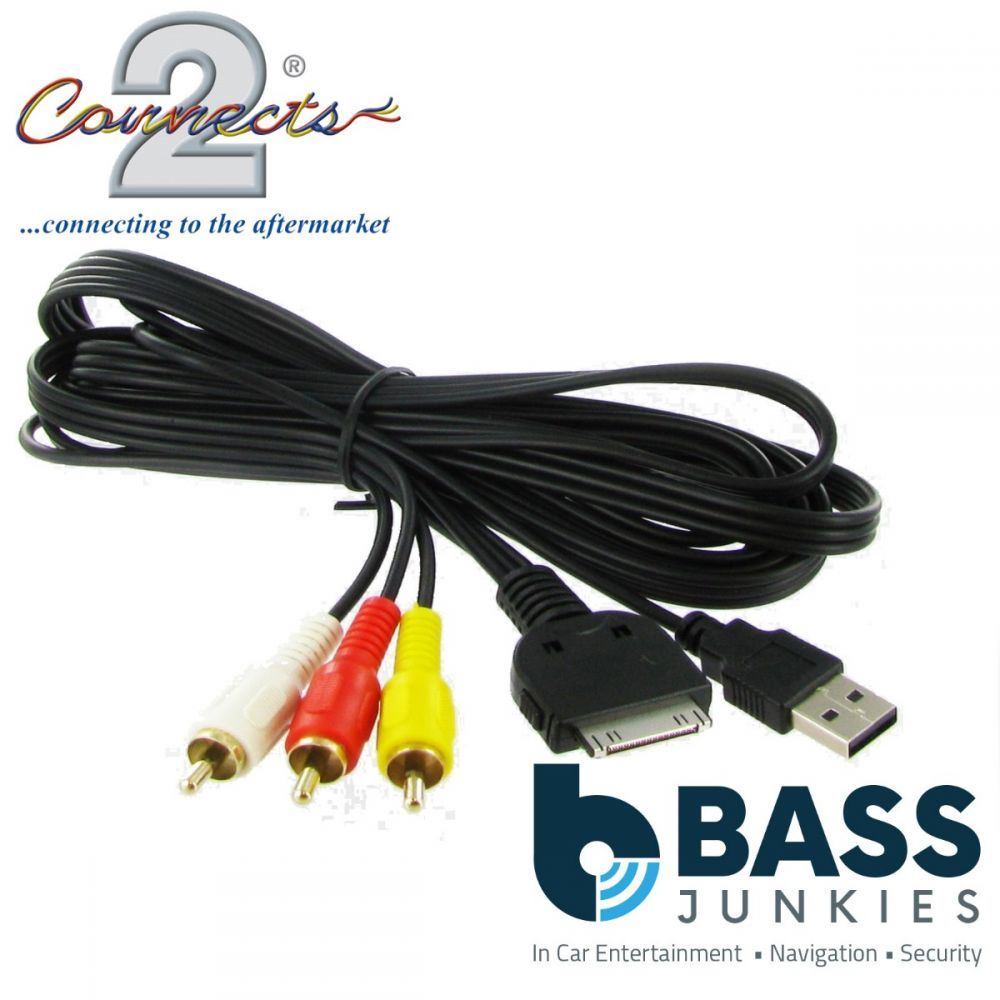 Connects2 CT29IP20 Pioneer CD-IU230V Car Stereo Replacement iPod iPhone Adapter Lead