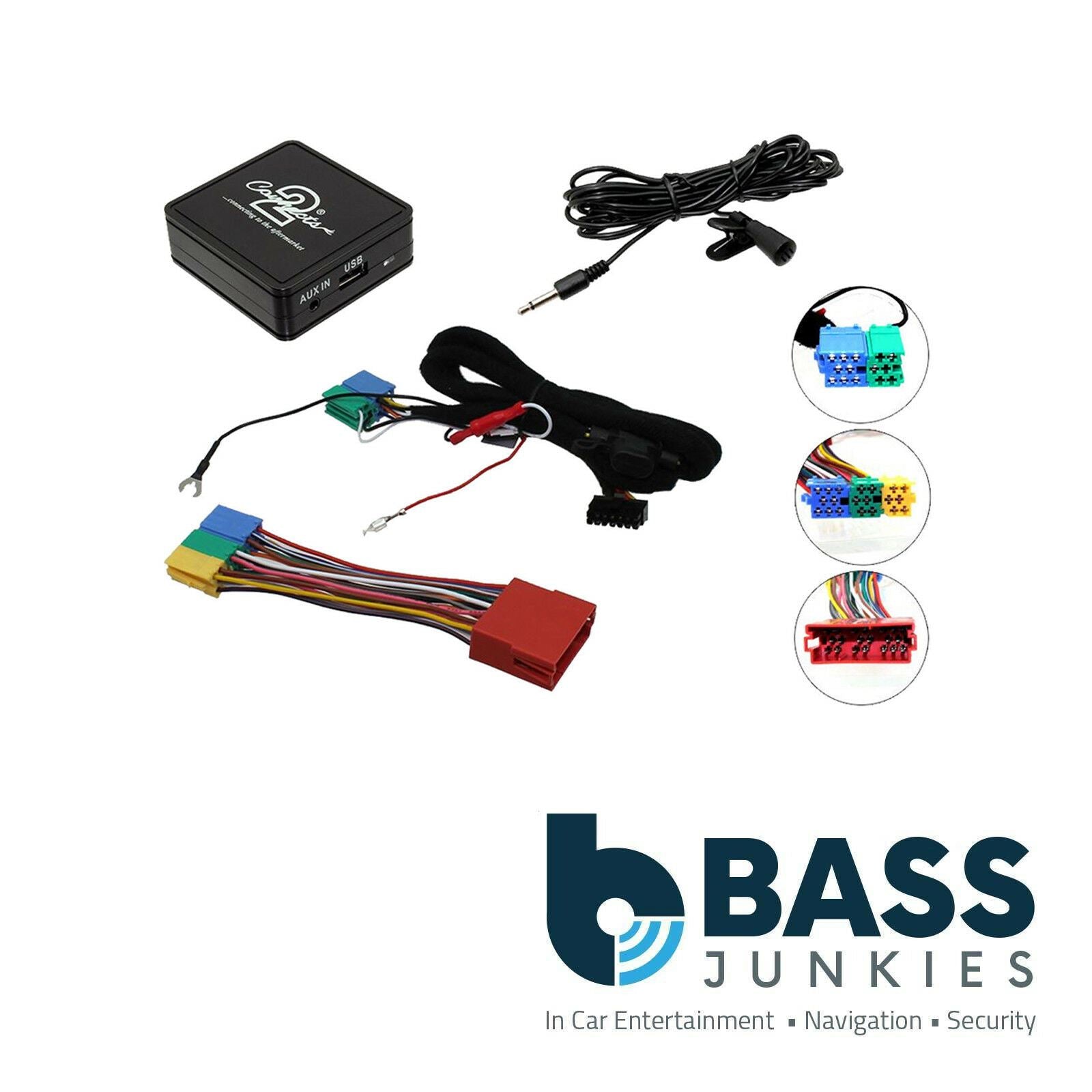 Bluetooth Music Streaming AUX In & Handsfree Car Interface Kit fit Audi A2 97-05