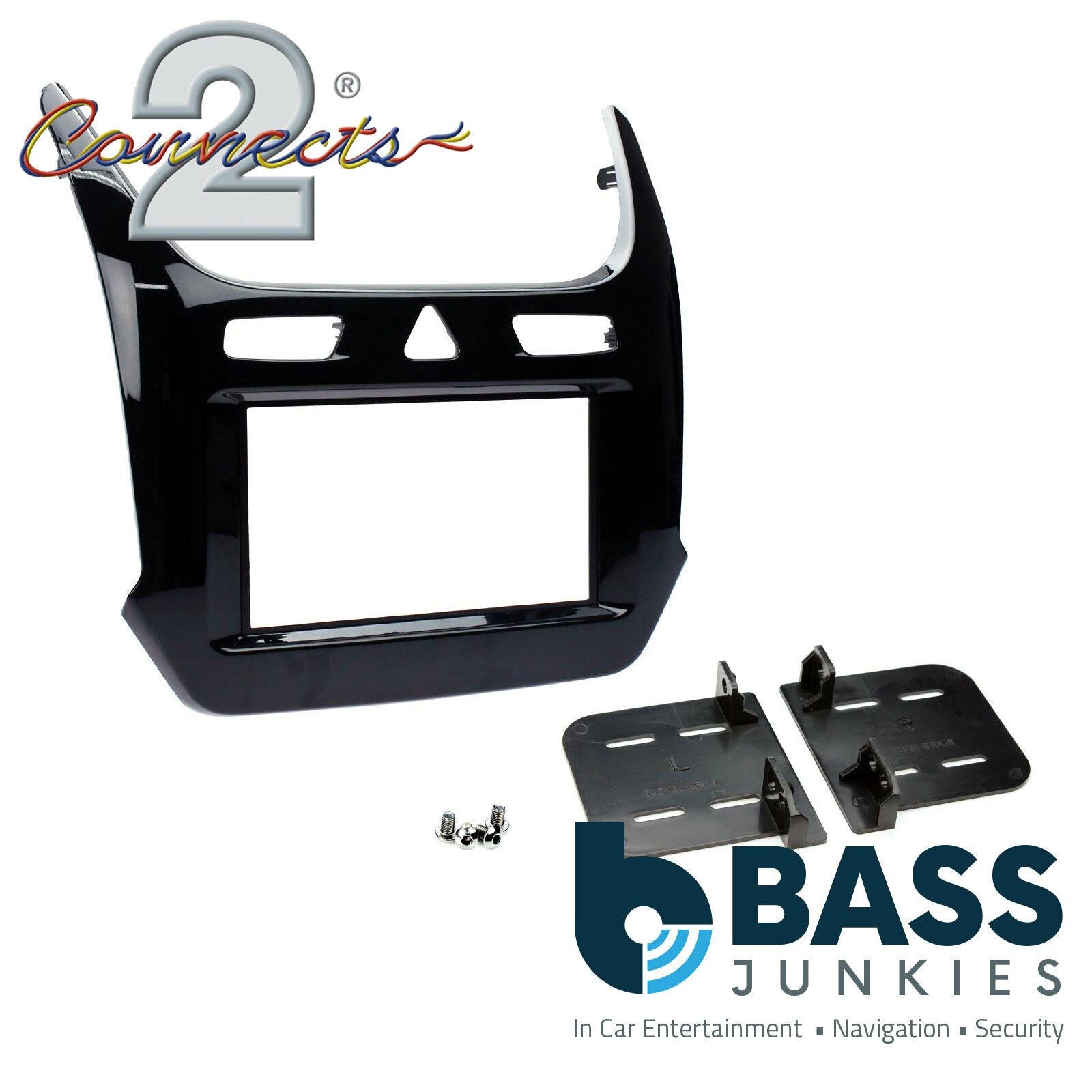 Connects2 CT23CV26 - Chevrolet Cobalt 2017 Onwards Double Din Fascia Panel