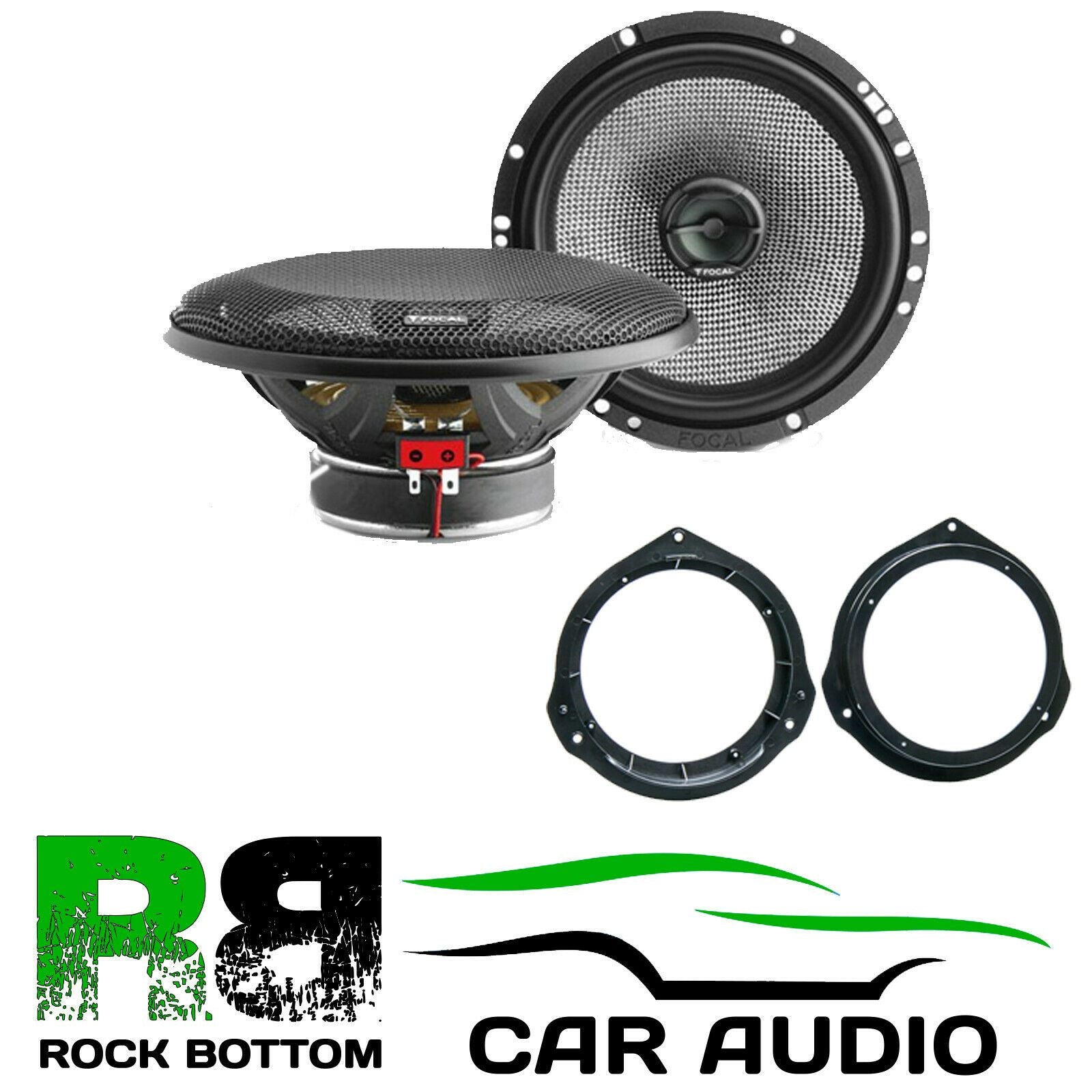 Mercedes Vito 2014 On Focal Access 240 Watts Coaxial Front Door Car Speakers