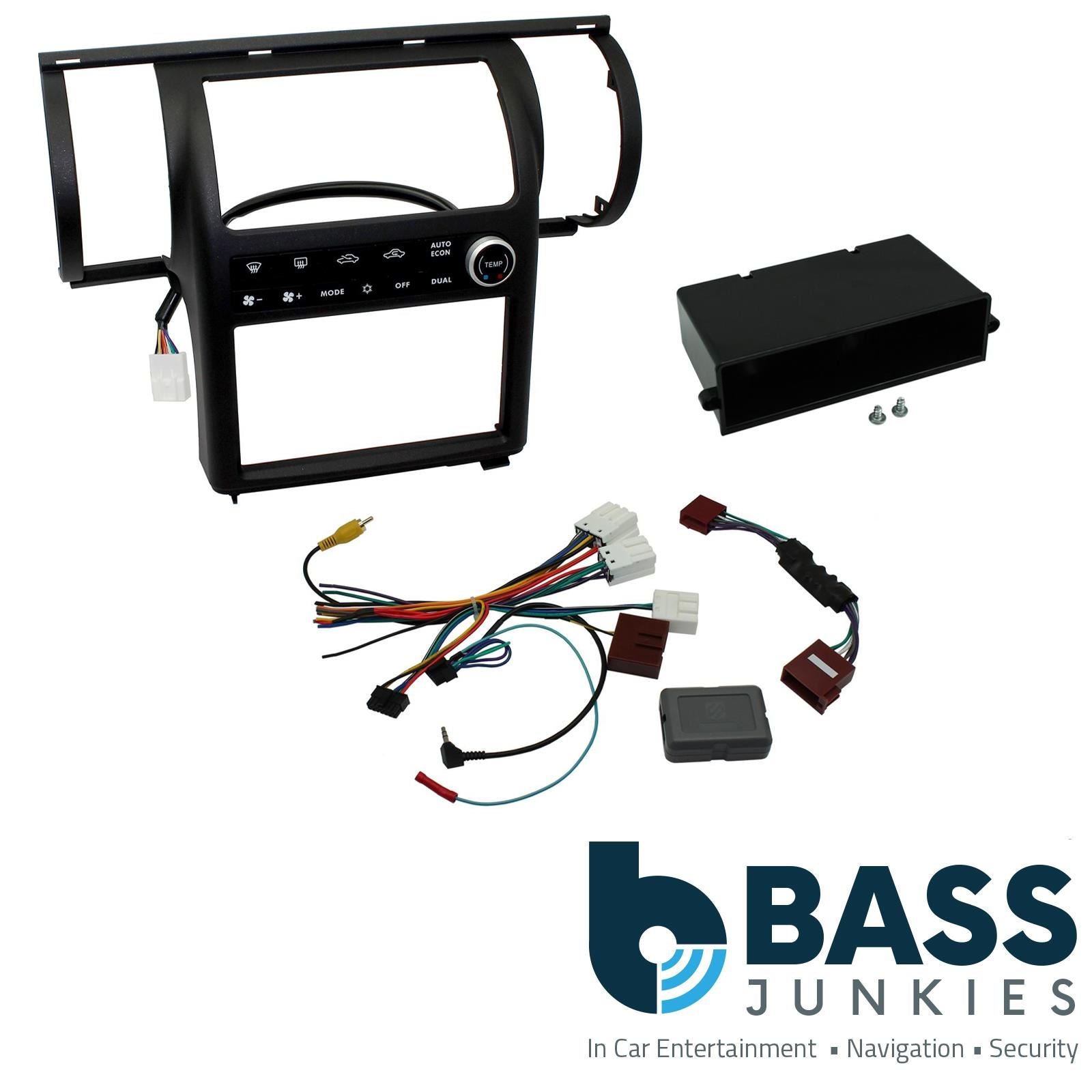 Connects2 Double Din Stereo fitting kit for Nissan Skyline 2003-2004 | Infiniti G35 2003-2005 Vehicle Specific Stereo Screen Steering Controls Fitting Kit