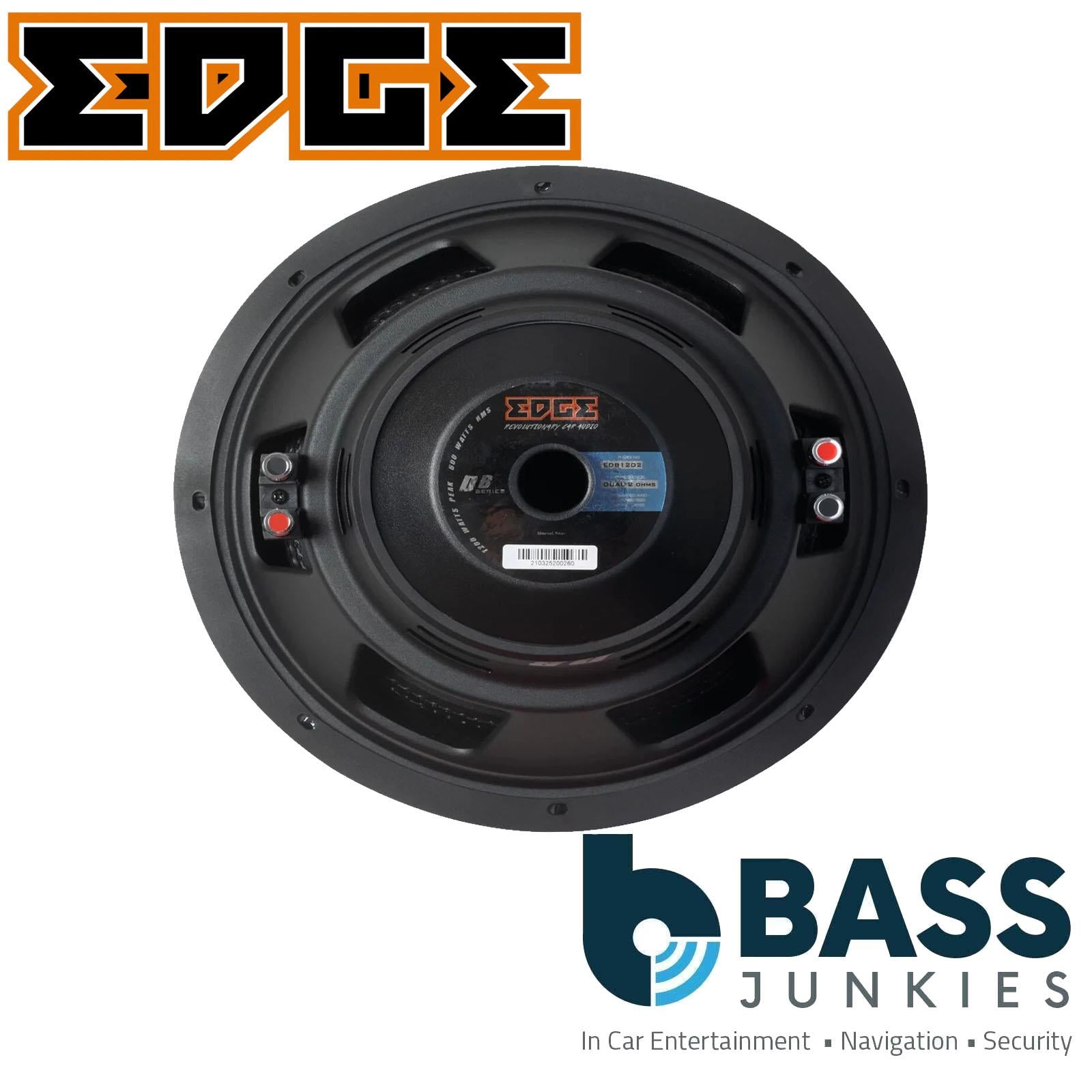 EDGE DB Series EDB10D2-E3 - 10 Inch 1000 Watts Car Audio Bass Subwoofer