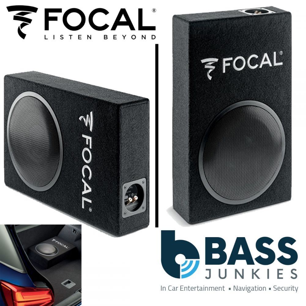 Focal PSB200 8" 250 Watts Passive Car Van Boot Trunk Subwoofer Enclosure Box