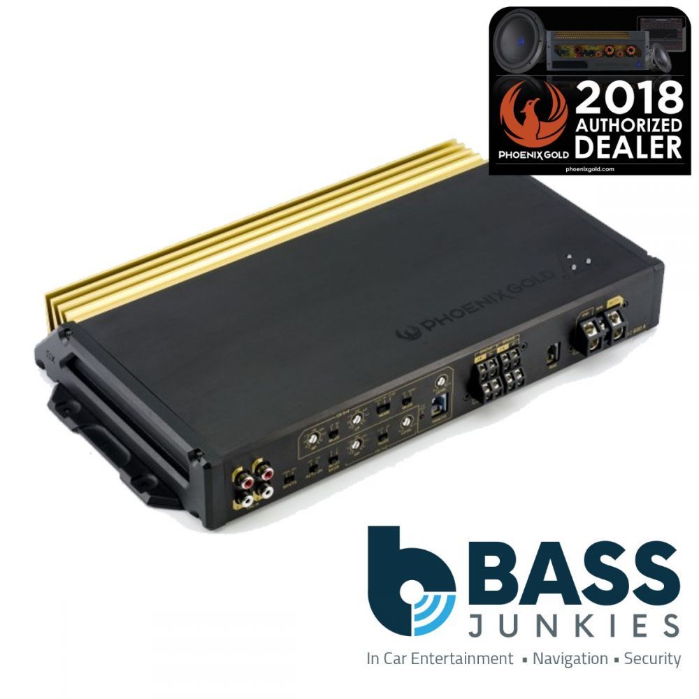 Phoenix Gold SX2 Series - SX2 800.4 800 Watts 4 Channel Car Audio Amplifier