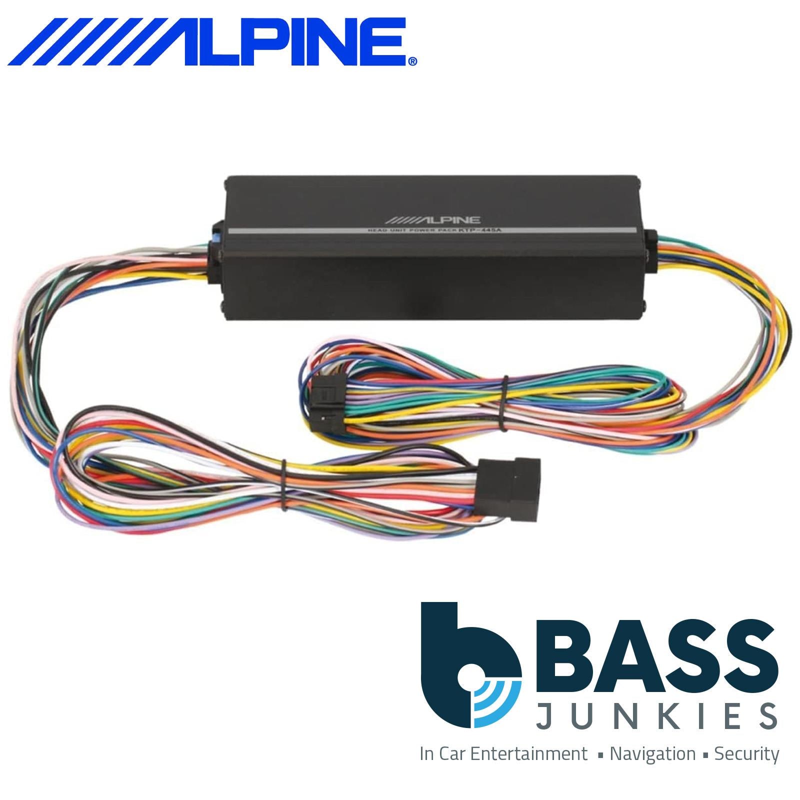 Alpine KTP-445A - Compact Amplifier 4 X45 RMS 4 X100 Max. Connects