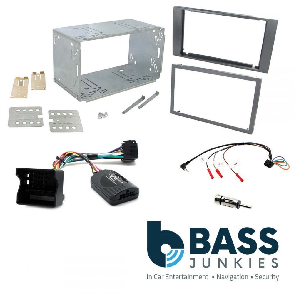 Connects2 CTKFD47 Ford Focus 2004 - 2007 Car Stereo Double Din Fascia Fitting Kit