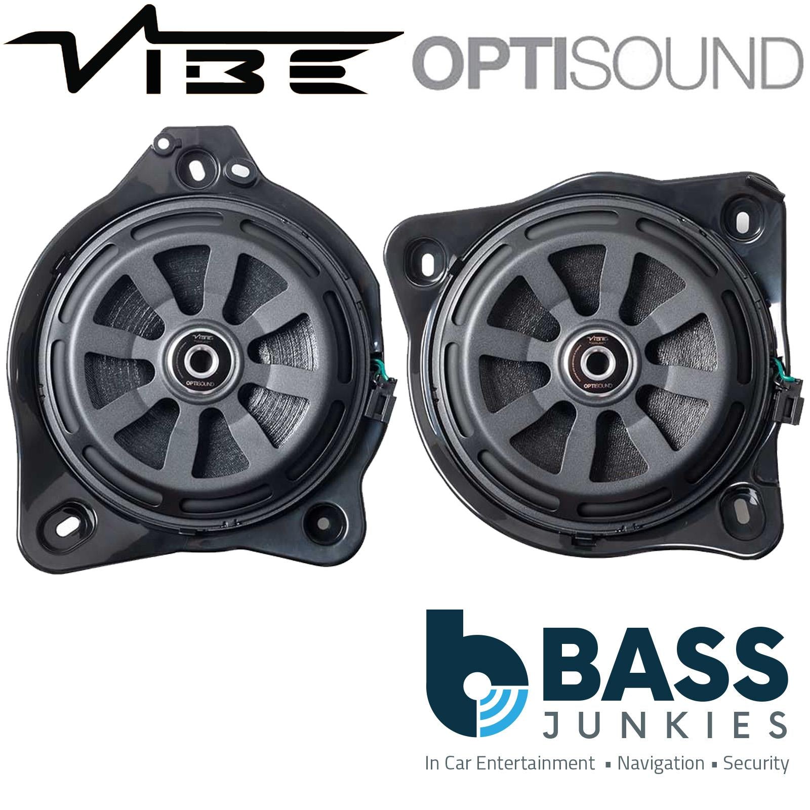Vibe OPTISOUNDMERC8WR-V2 Mercedes C E S Class GLC 300 Watts Footwell Subwoofers