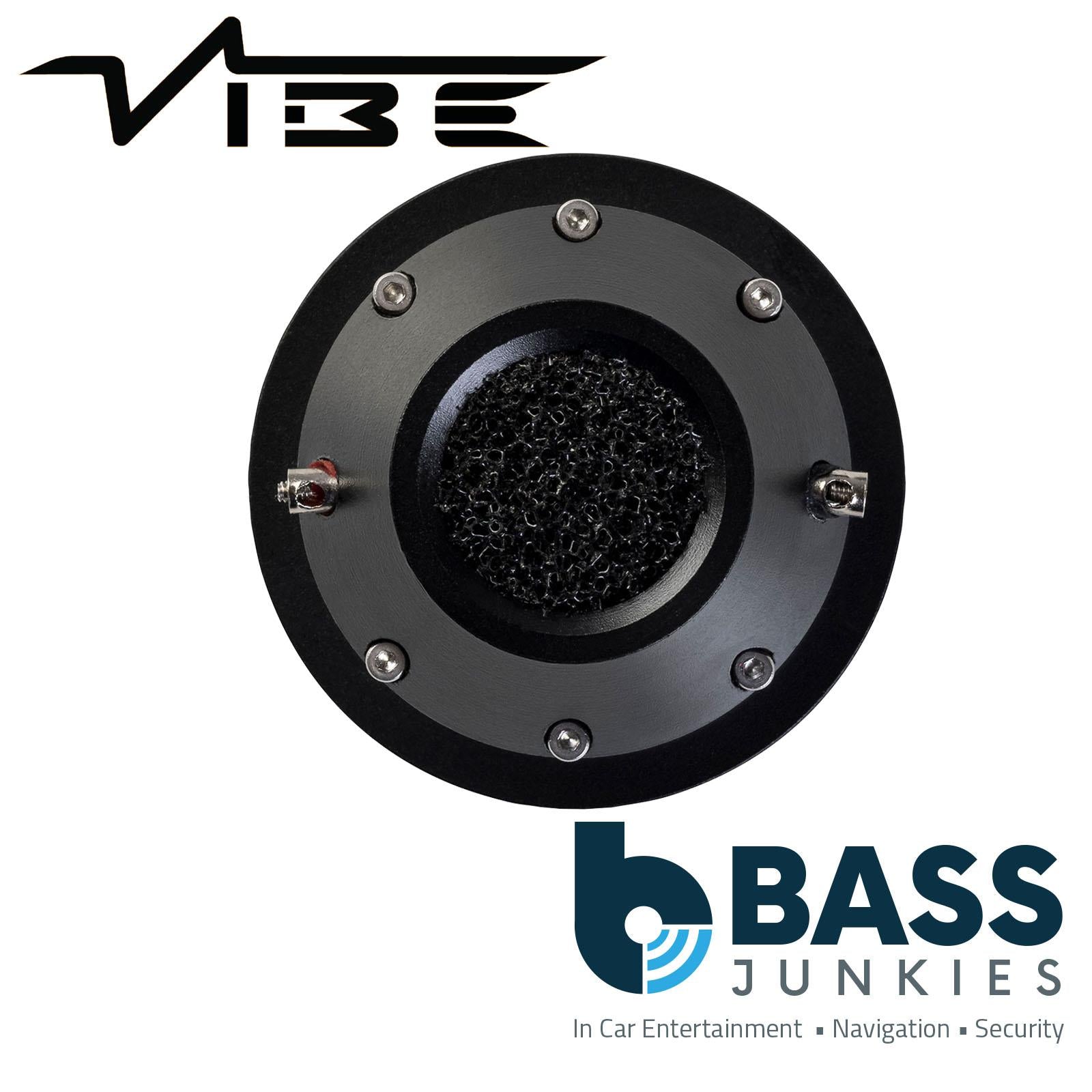 VIBE CVEN1SQT-V9 1" 25mm Reference Car Audio Quality Tweeter 80W RMS Power 4Ohm
