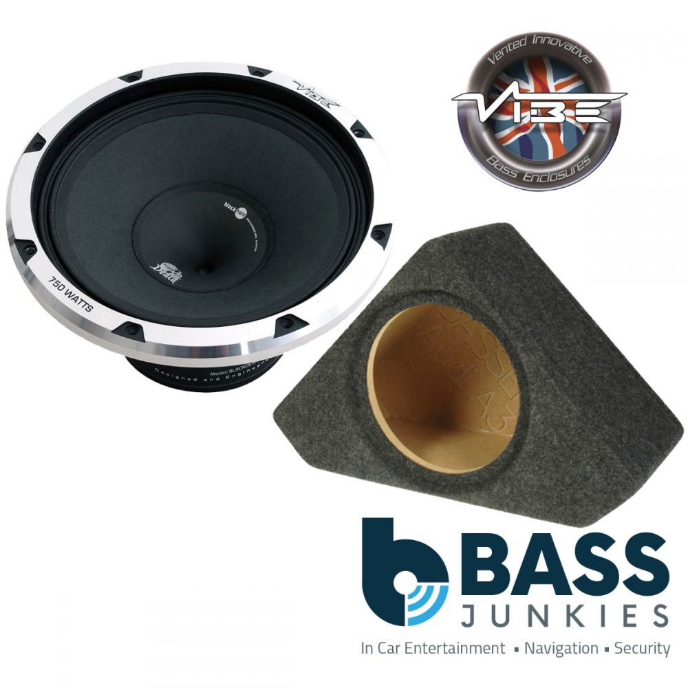 Audi A3 1996-2003 Vibe BDPRO8M 8" 600 Watts Car Subwoofer Custom Bass Box Kit