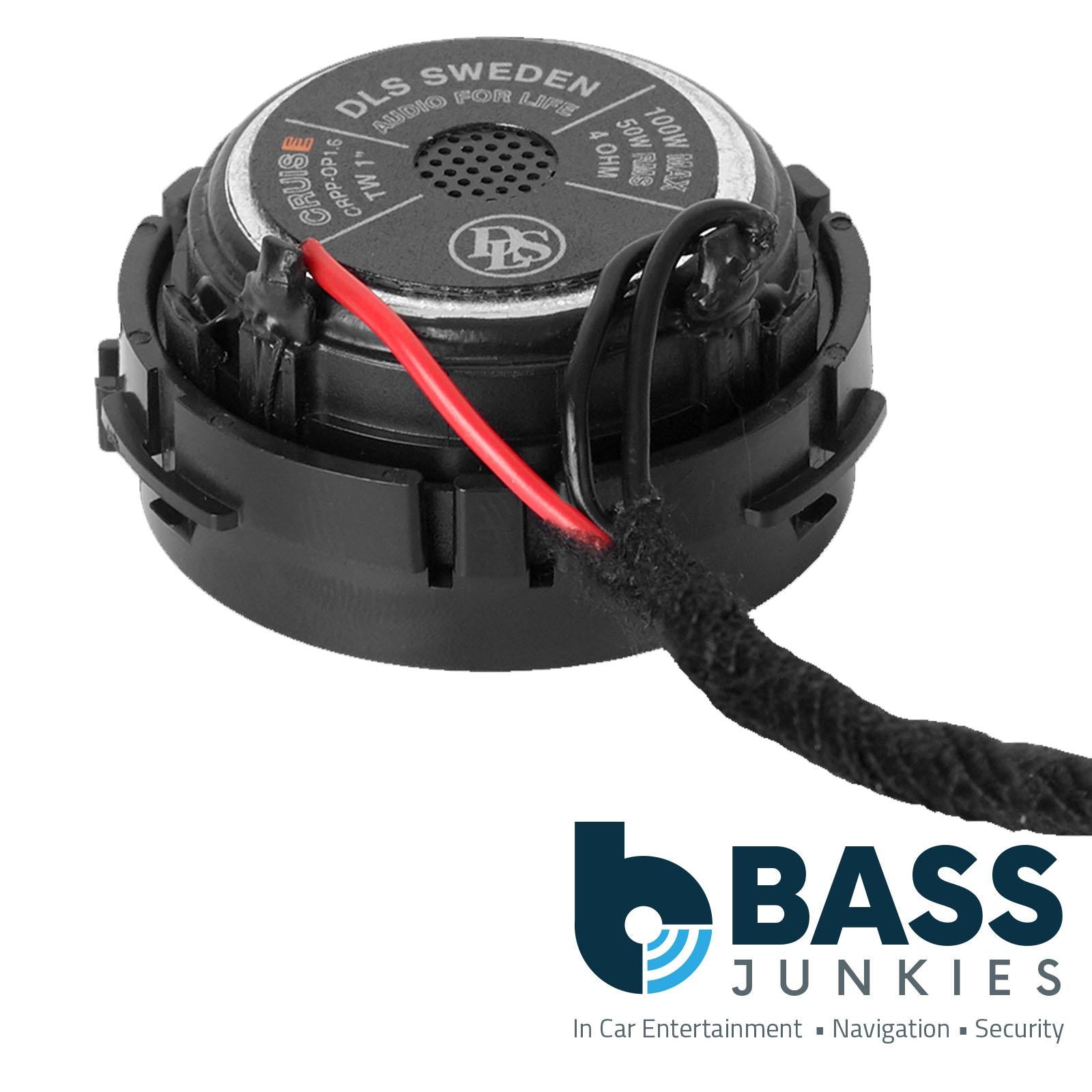 DLS CRPP-OP1.6 - 6.5" 16.5cm 400 Watts Vauxhall Crossland 17-24 Component Car Speakers
