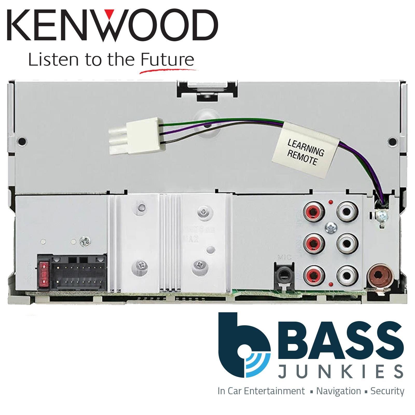 Kenwood DPX-5200BT - 50 x 4 Watts Double Din AUX USB iPhone iPod Android Bluetooth Car Stereo
