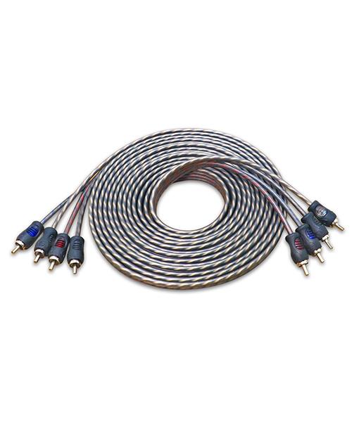 Recoil RCI417 - Echo Series 5 Meter 4-Channel Twisted OFC RCA Phono Cable