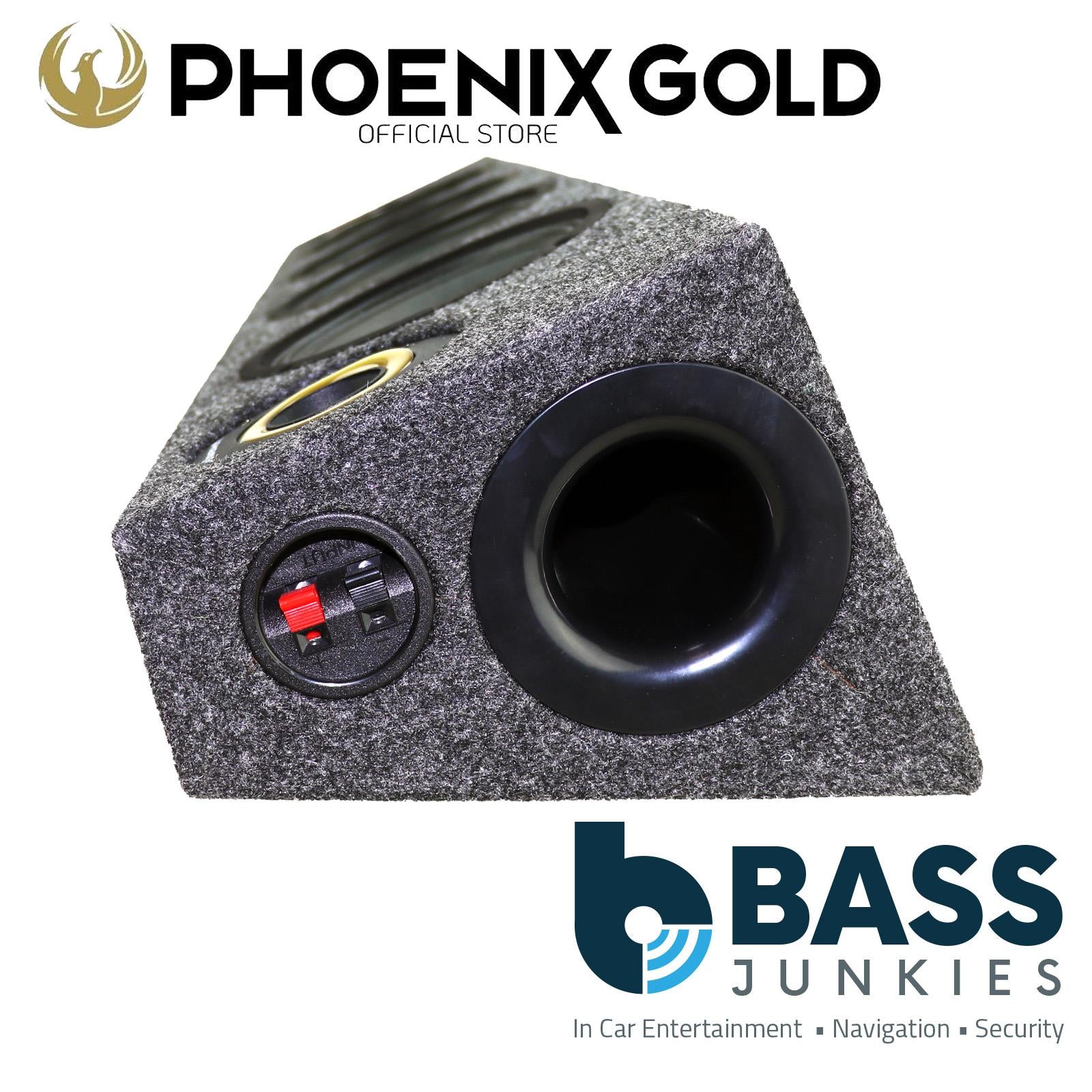 Phoenix Gold 1520 Watts 4 x 6.5" Midbass & 2 x 3.6" Tweeter Ported Box Enclosure