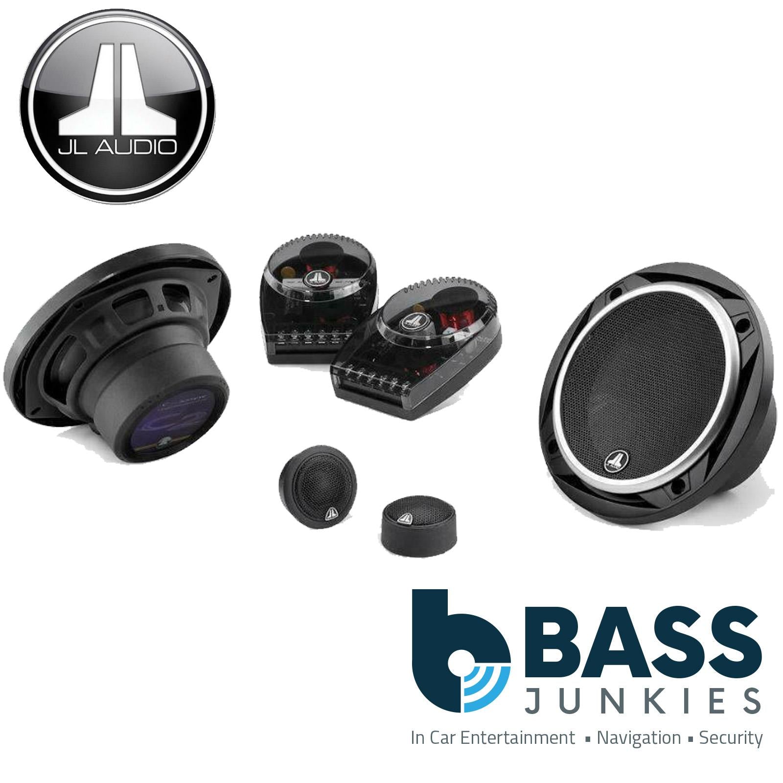 JL Audio C2-650 - 6.5" 200 Watts Car Speakers Tweeters & X Overs Component Kit