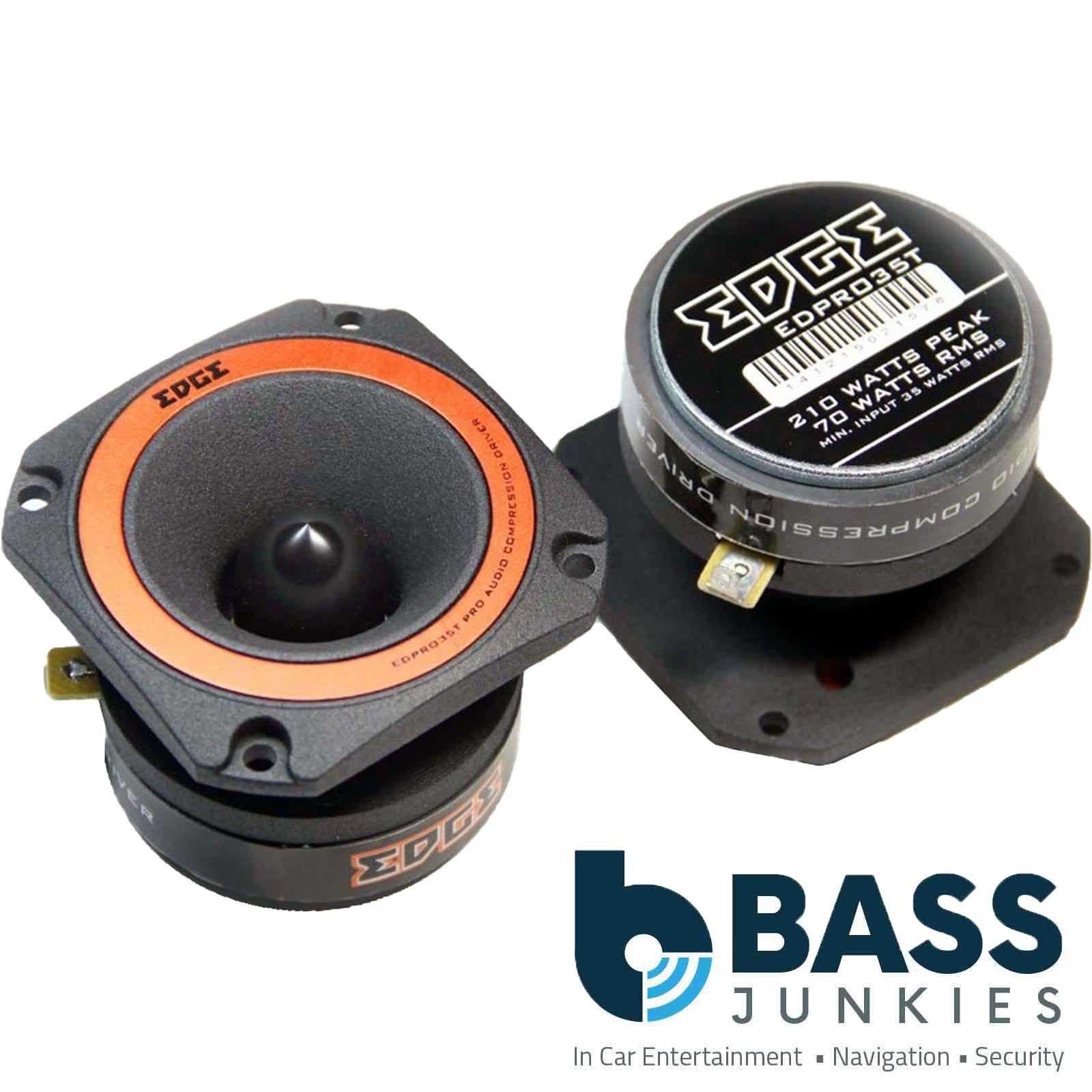 Edge EDPRO35T-E4 - 3.5" 160 Watts Pro Audio Car Bullet Tweeter (Single)