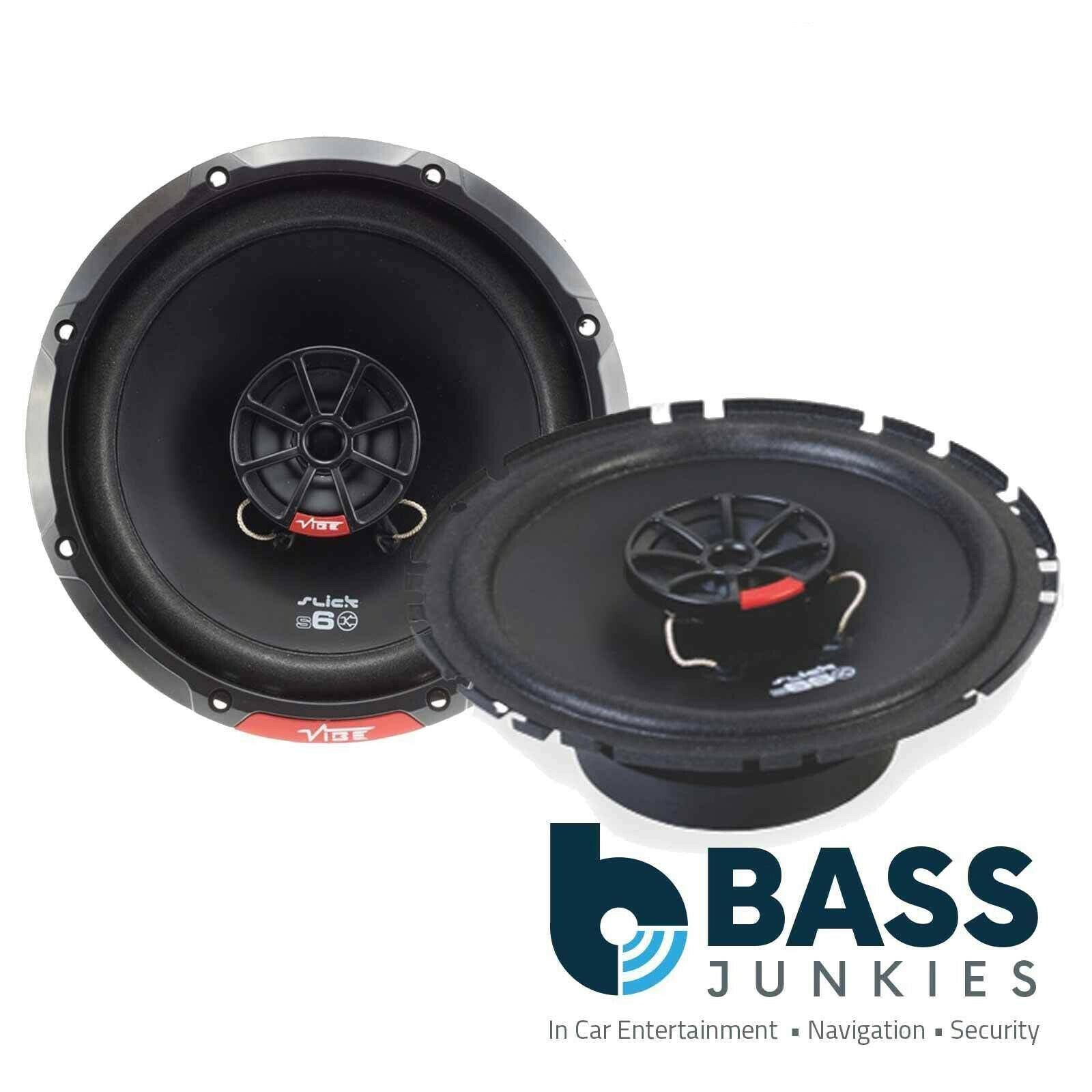 Vauxhall Zafira MK1 Vibe 480 Watts Pair 17cm 2 Way Front Door Car Speaker Kit