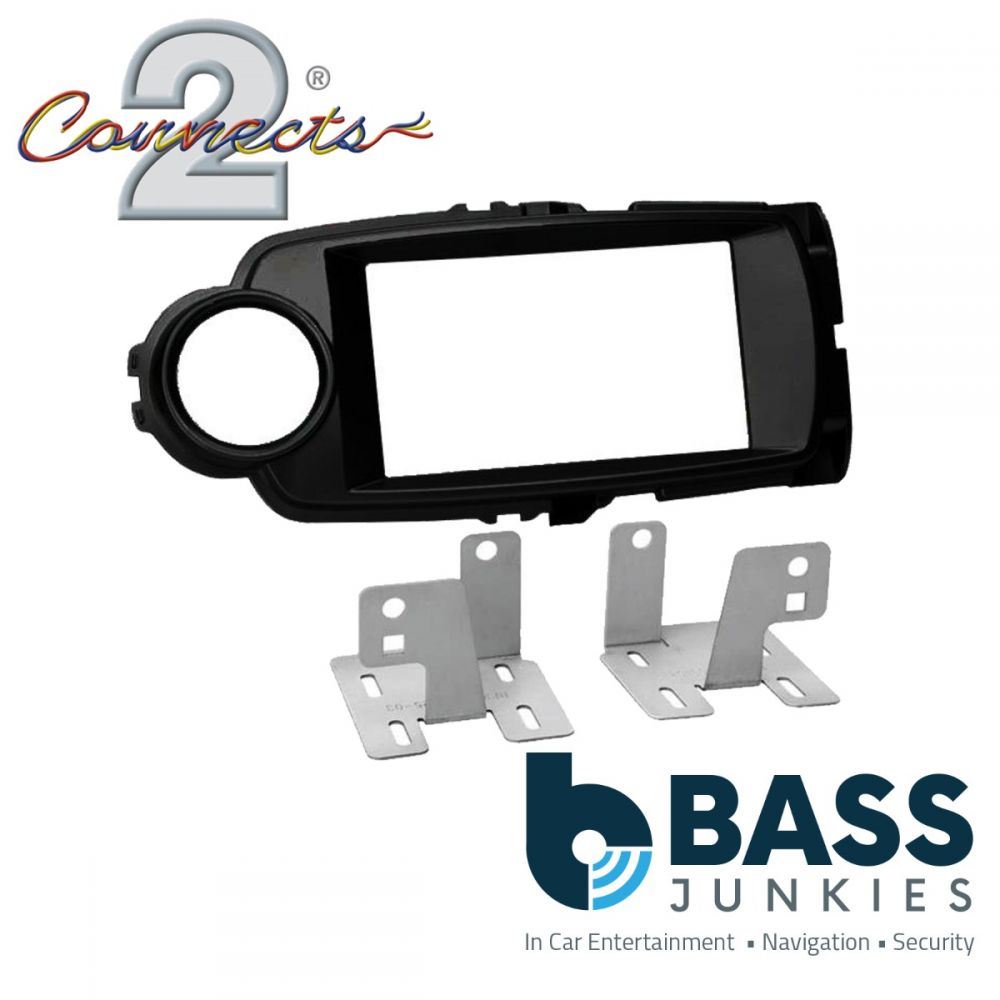 Connects2 CT23TY57 - Toyota Yaris 2011 - 2014 Double Din Fascia Panel