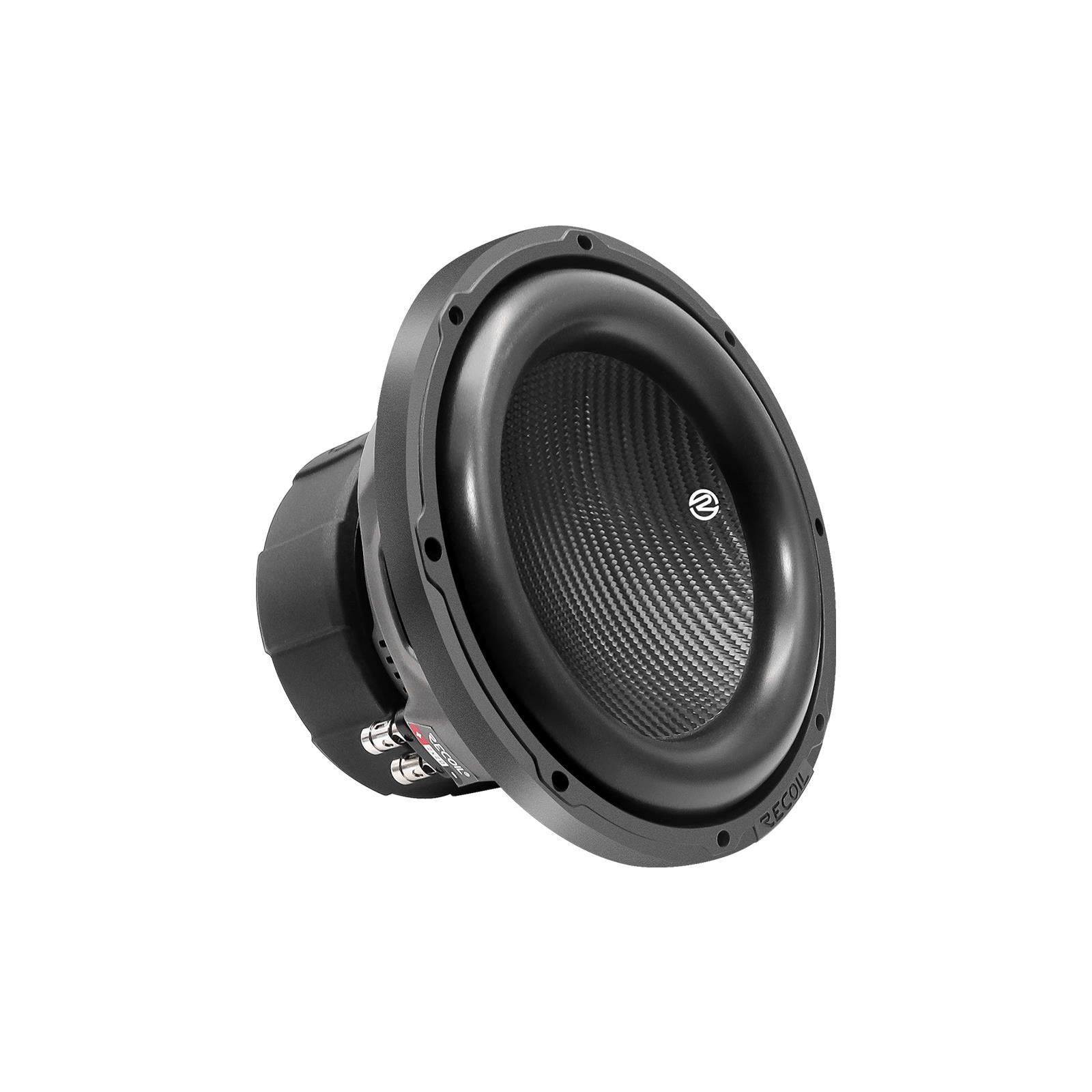 Recoil PW8D4 - 800 Watts Echo Pro Series 8-Inch Dual 4-ohm Car Subwoofer
