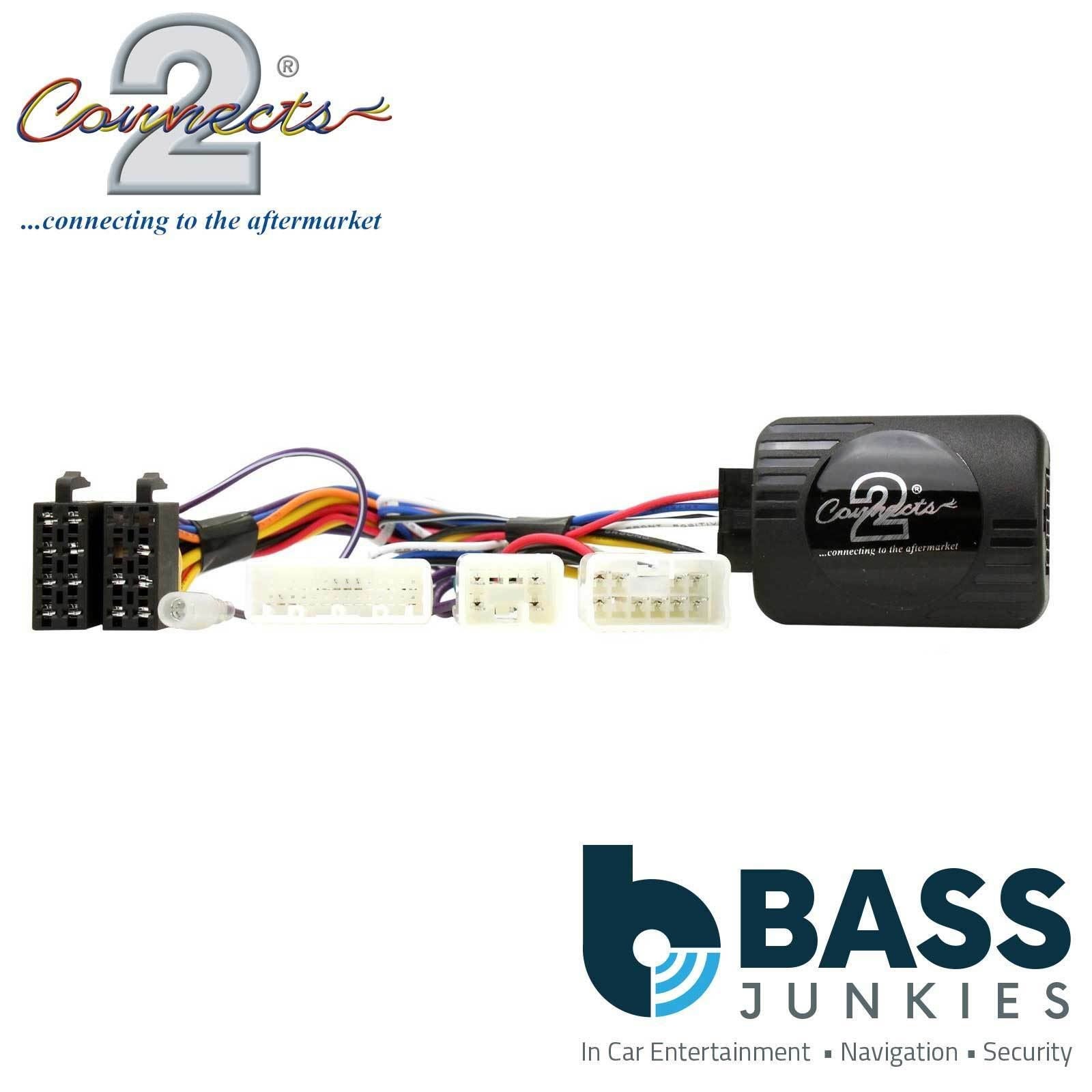 Connects2 CTSTY002.2 Toyota Avensis Corolla RAV4 Yaris Hilux Auris Car Stereo Radio Steering Wheel Interface Stalk Control