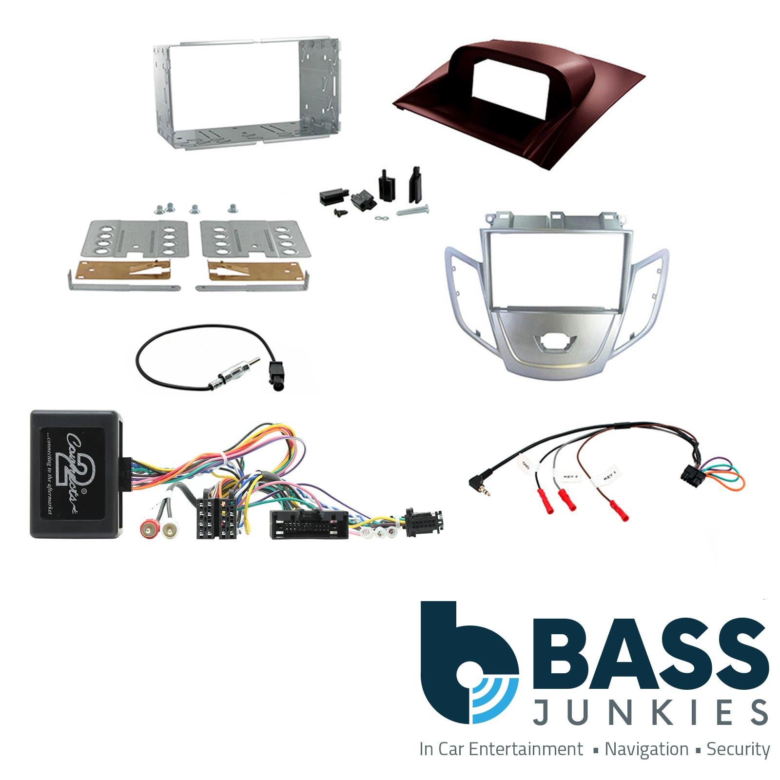 Connects2 CTKFD12 Ford Fiesta 2010-2012 Car Stereo D/Din Fascia & Steering Wheel Interface