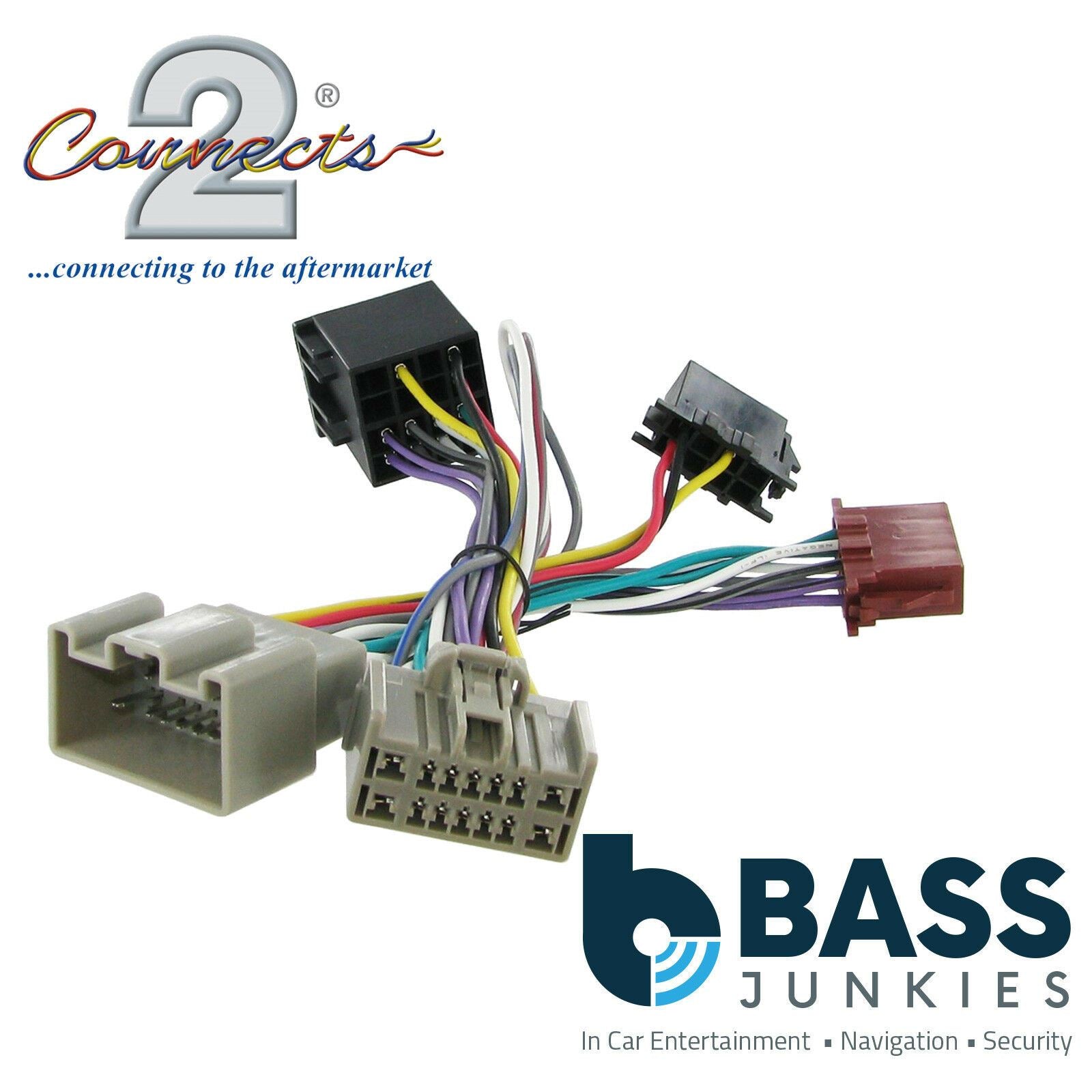 Connects2 CT10VL04 - Volvo V50 2004 On Parrot SOT T-Harness Cable Wiring Lead