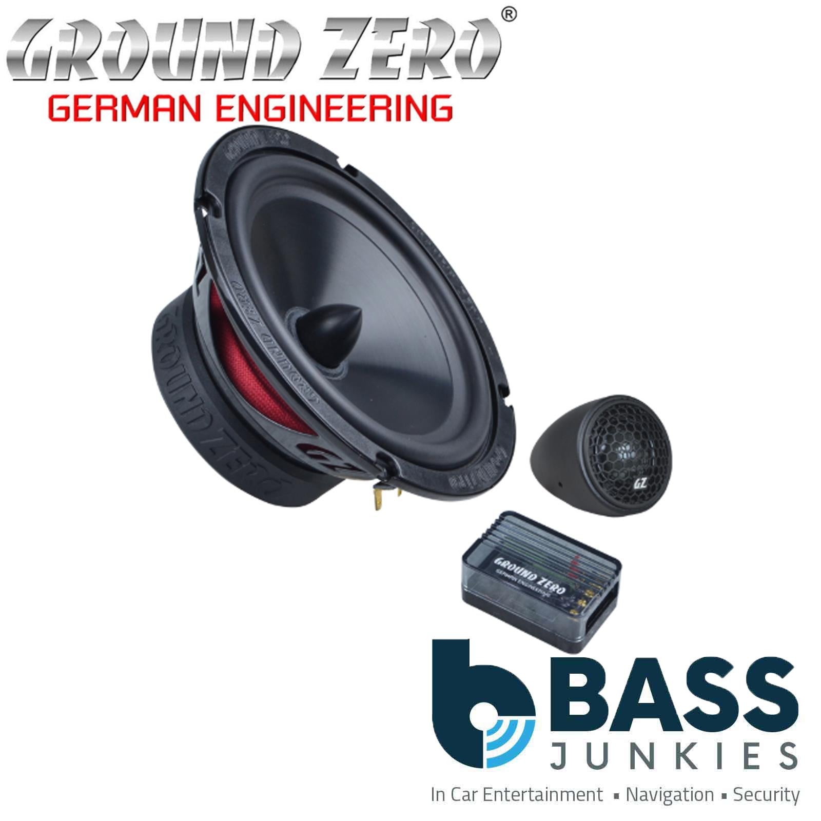 GZRC 165.2SQX-IV 6.5″ 190 Watts 2-Way SQ Component Speaker System