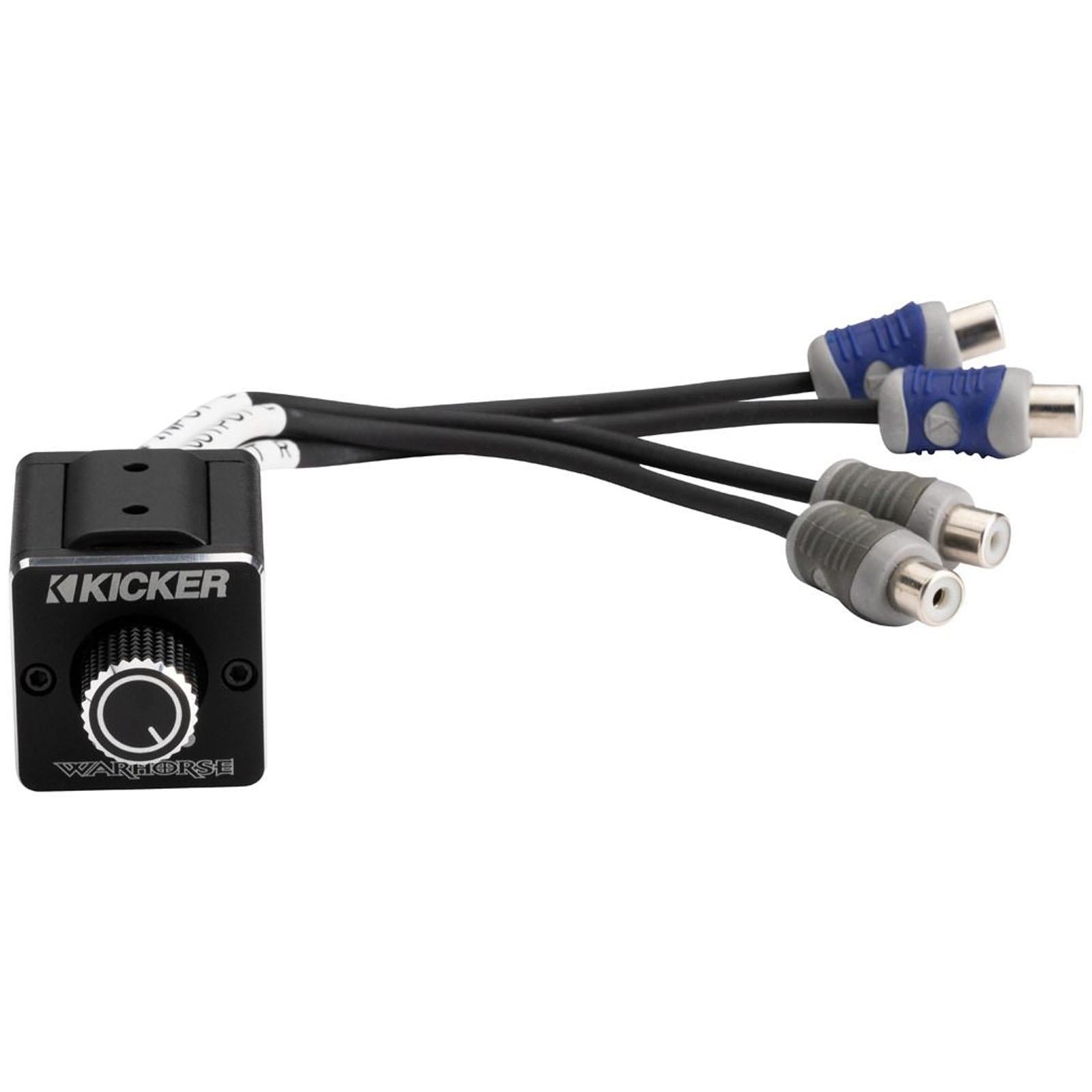Kicker Warhorse Universal RCA Bass Level Remote Control Knob