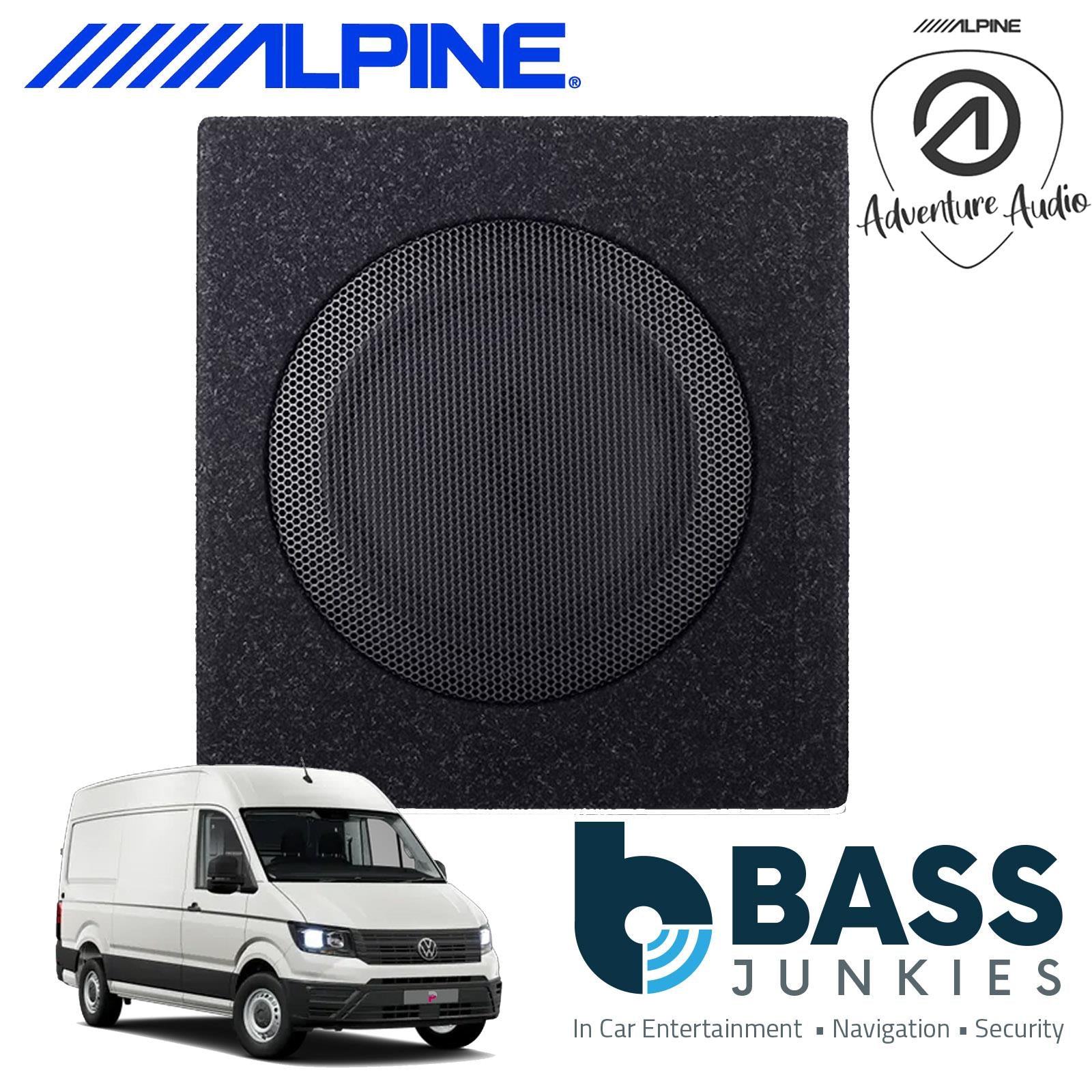 Alpine SWC-W84CRA2 - VW Crafter 2 Grand California & MAN TGE 8" Passive Car Bass Box