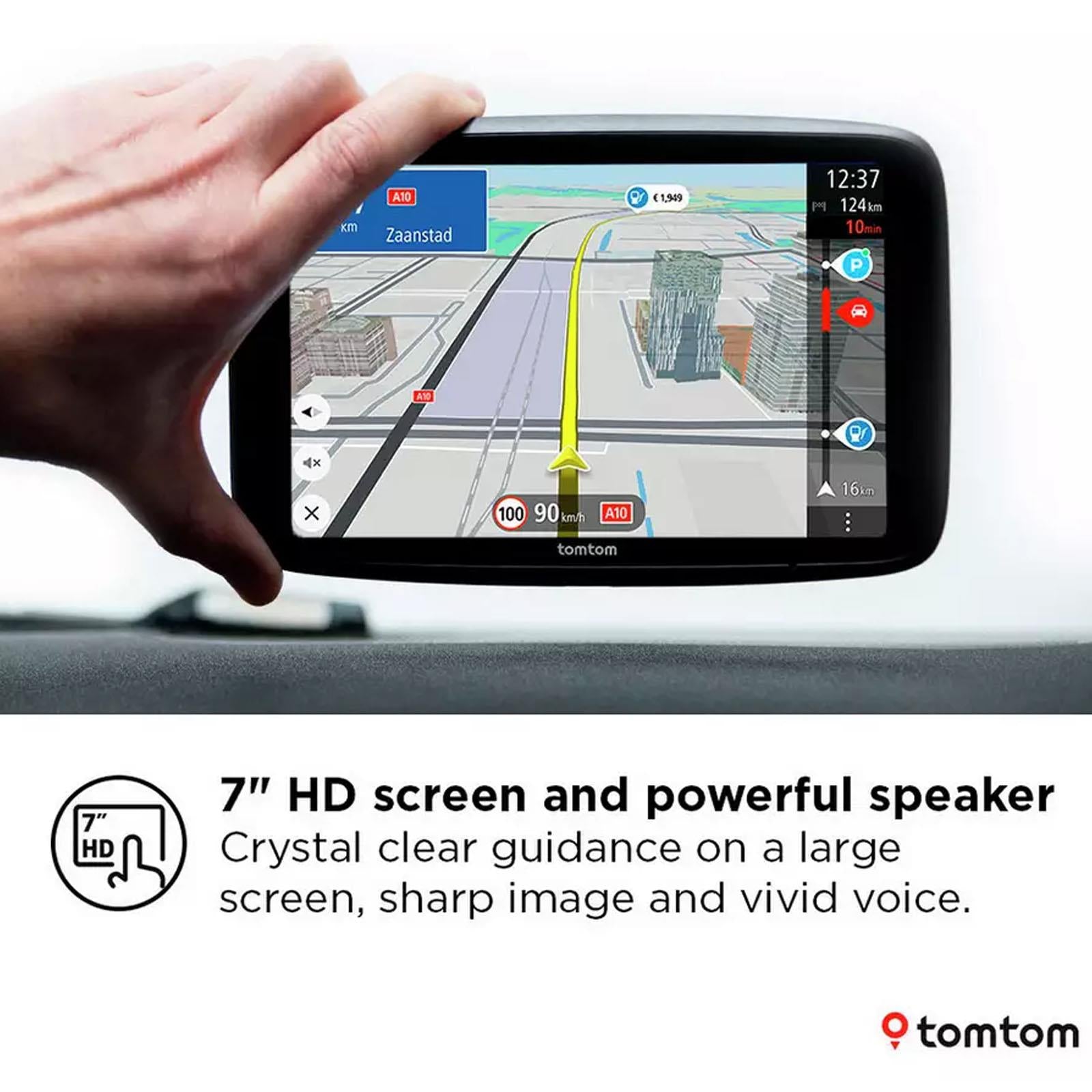 TomTom GO Superior 7" Car GPS Sat Nav Portable Touchscreen Navigation